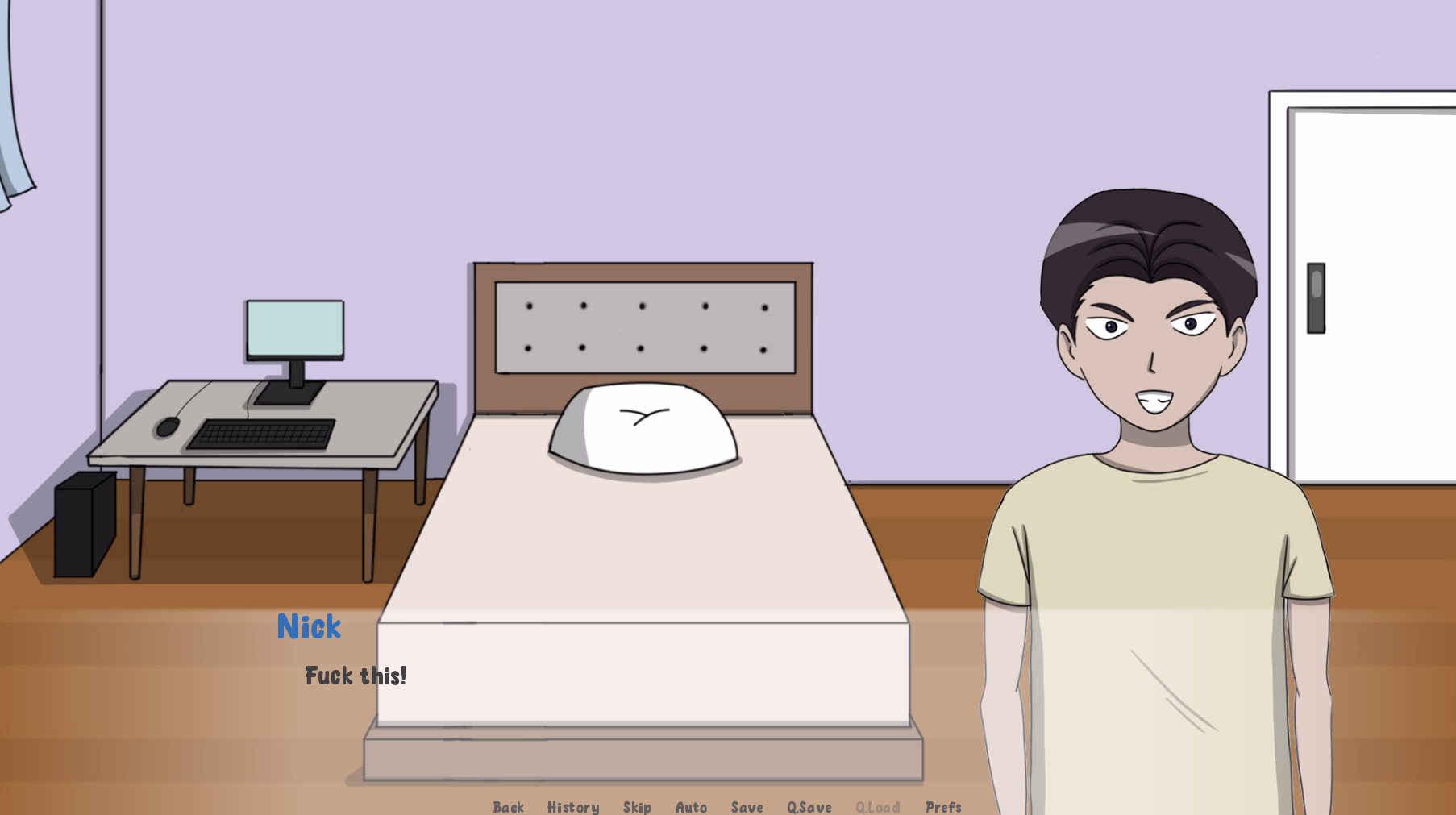 甜蜜同居：守护裸体女房东（My Sweet Home）v0.1f 精翻汉化 游戏截图 5