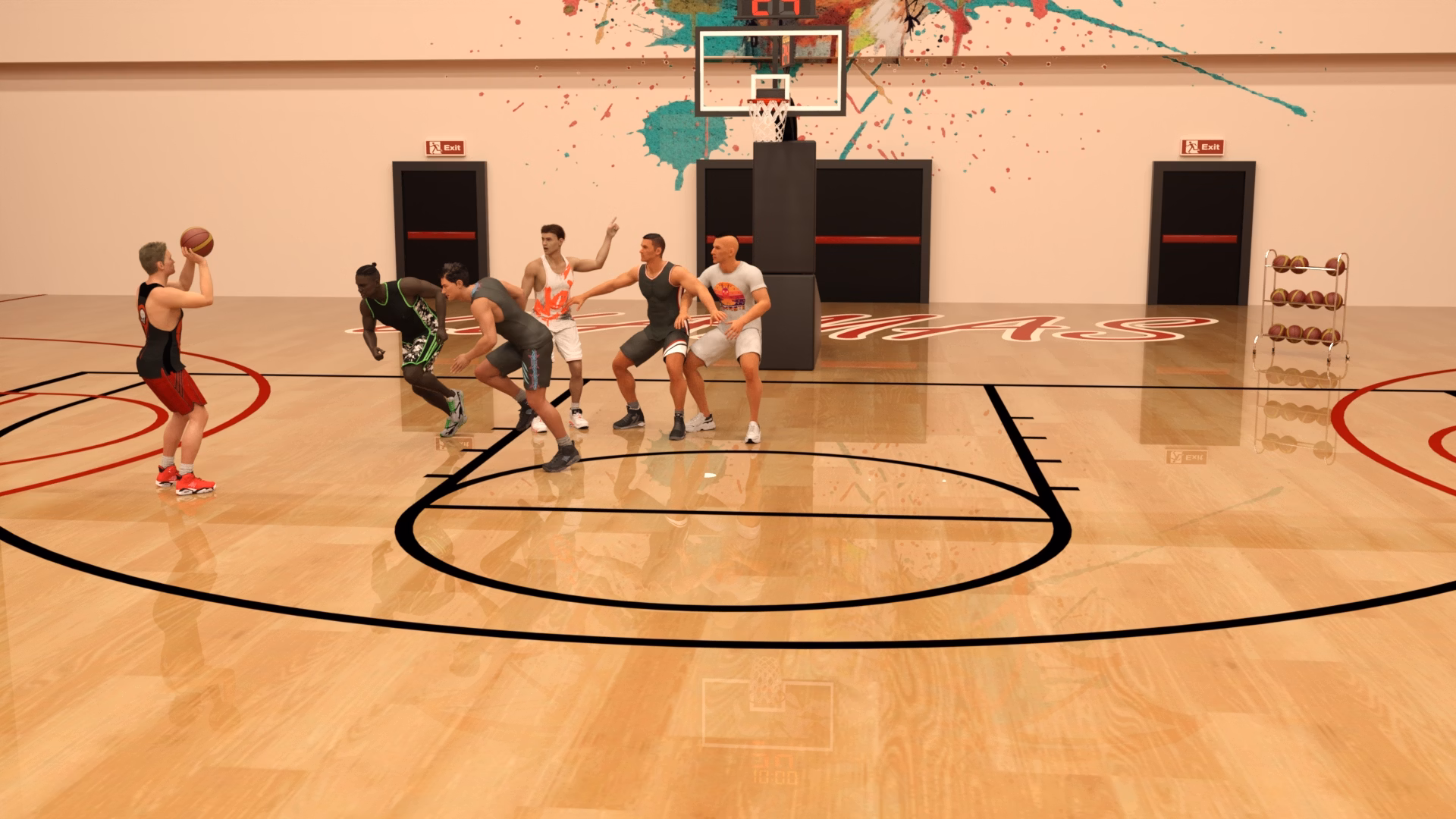 篮球与心理：大学校队的更衣室艳遇（BallPsy）v0.1.1 精翻汉化 游戏截图 8