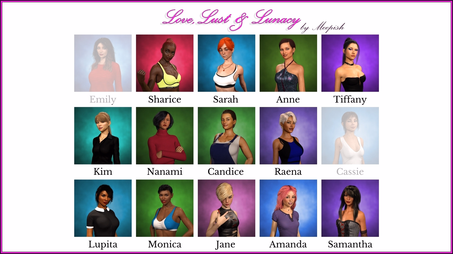 爱，欲望与疯狂（Love, Lust & Lunacy）v1.0.1 精翻汉化 游戏截图 2