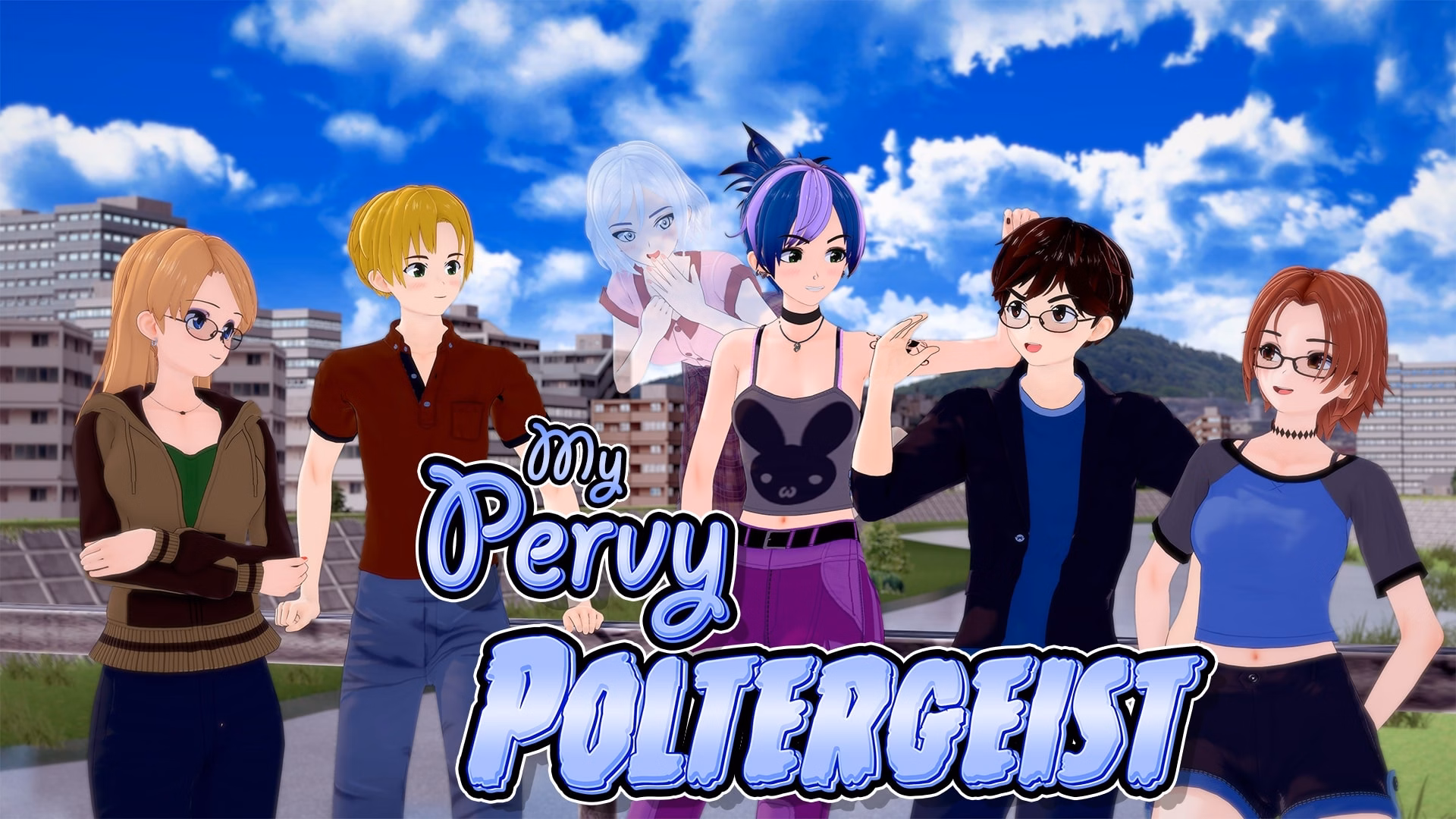 我的淫荡喧闹鬼：女鬼的同居夜袭（My Pervy Poltergeist）v0.11 精翻汉化 游戏截图 1