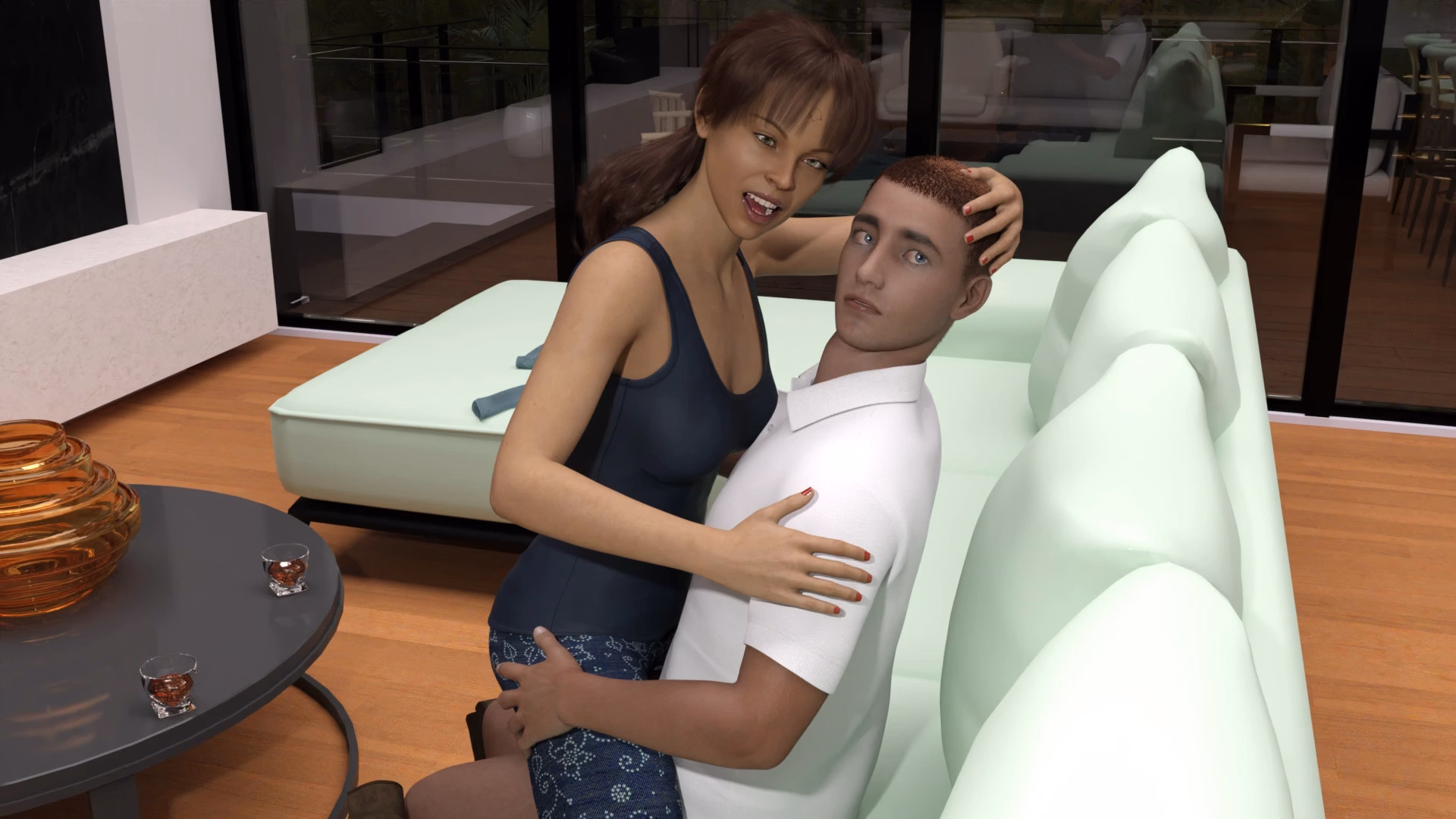 拜访新邻居:抢夺人妻的绿帽保卫战(Meet the New Neighbors)v1.0 精翻汉化 游戏截图 8