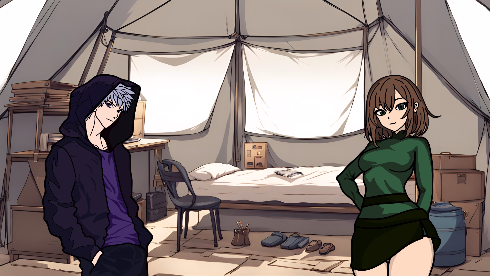 变态营地守卫：时空之旅（Hentai Camp Guards）Final 精翻汉化 游戏截图 2