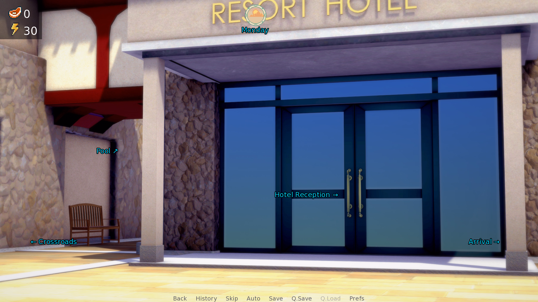 裸体海滩：火辣度假村（Booty Beach Nude Resort）v0.2 精翻汉化 游戏截图 2