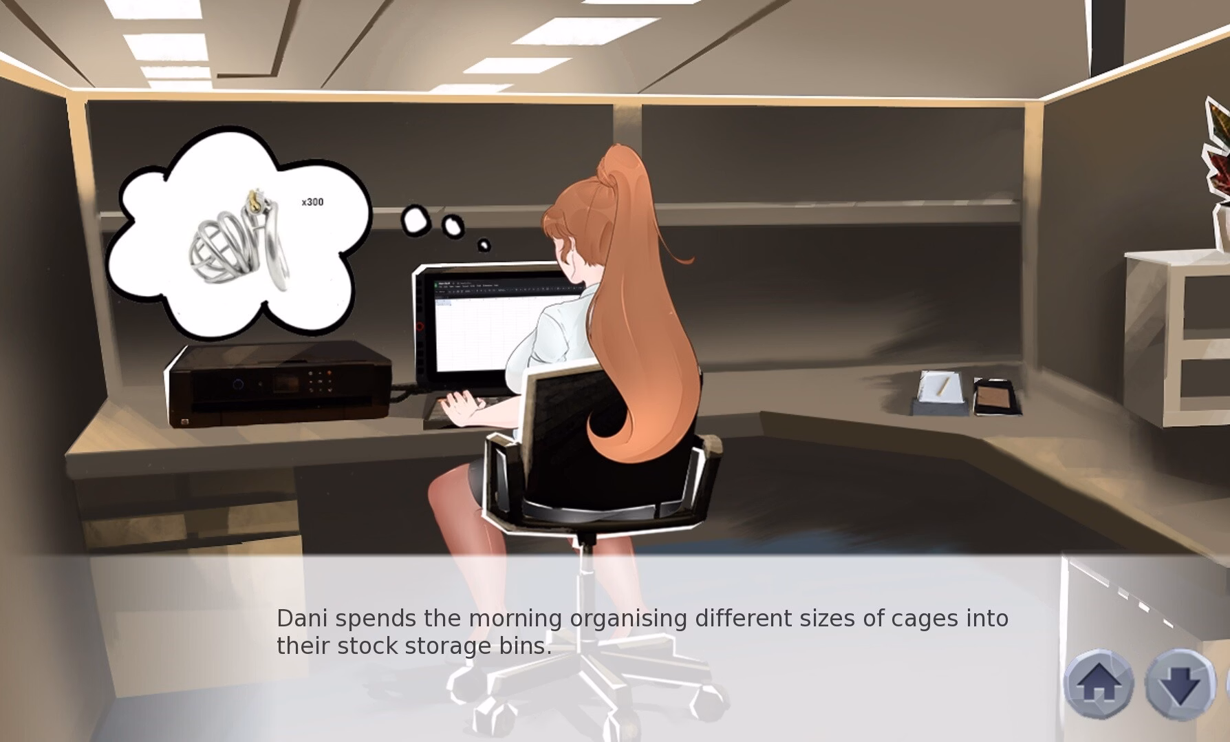 扶她公司的贞操牢笼（Cufflinks & Cages）v1.0 精翻汉化 游戏截图 2