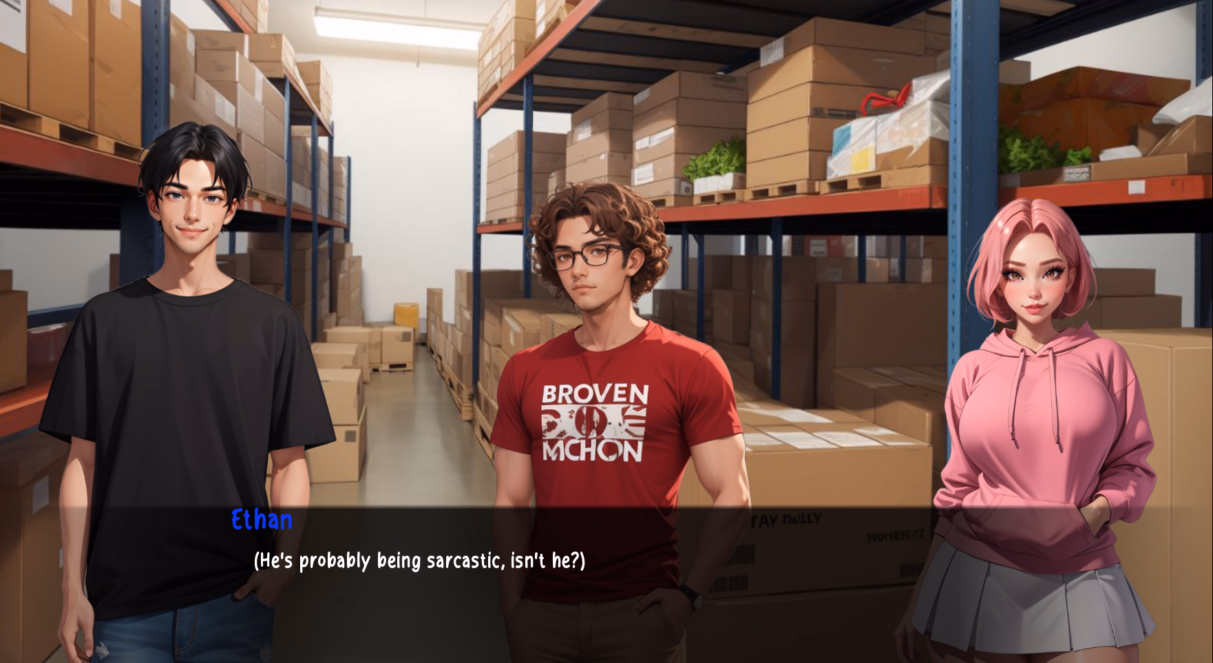 外卖上门：送餐员的香艳奇遇（Delivery!）v1.0 Final 精翻汉化 游戏截图 6