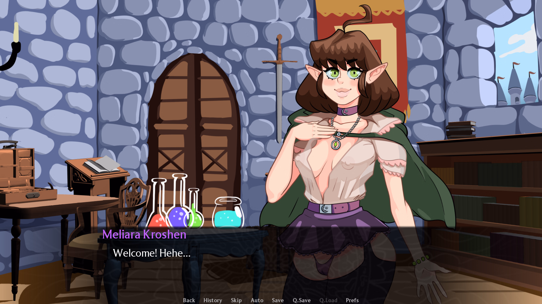 播种诅咒：拯救不孕精灵的配种任务（The Seeding Curse）v0.9.0 Patreon 精翻汉化 游戏截图 3