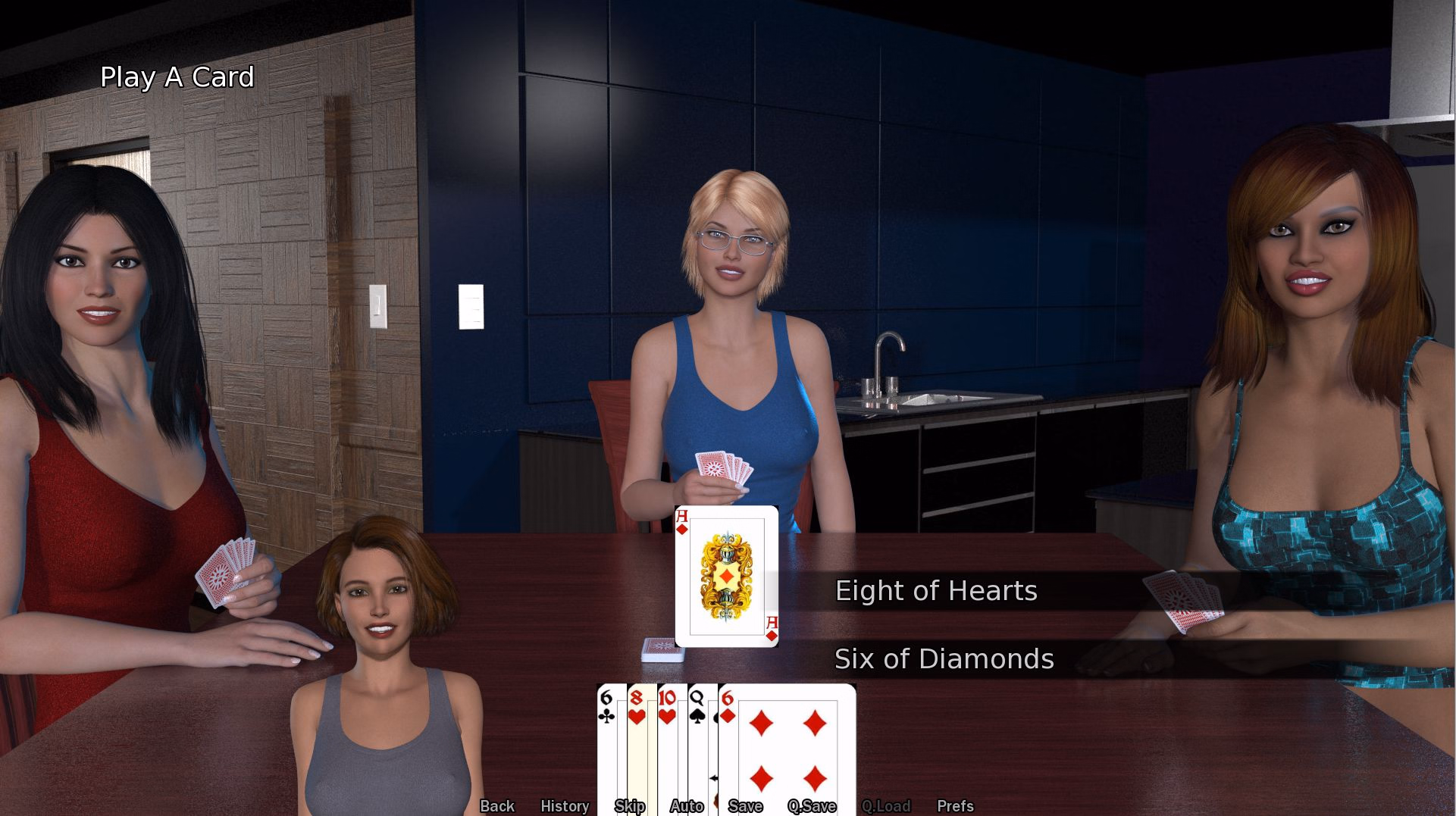 脱衣疯狂八：扒光你的对手（Strip Crazy Eights）Final 精翻汉化 游戏截图 6