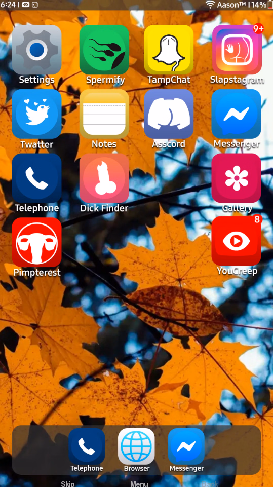 淫欲手机：双面荡妇的聊天记录（Lustful Phone）v0.3 精翻汉化 游戏截图 3