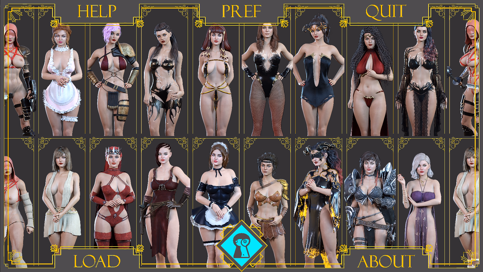 塔姆里之门：野蛮人的肉欲冒险（The Gate of Thamri）v1.0 精翻汉化 游戏截图 2