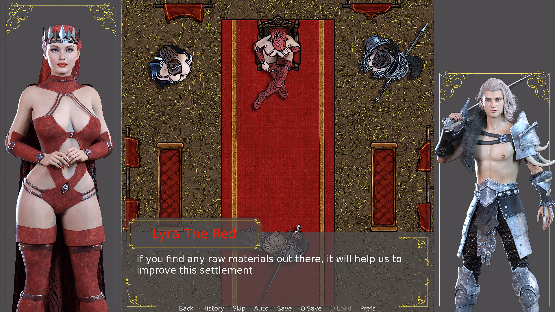 塔姆里之门：野蛮人的肉欲冒险（The Gate of Thamri）v1.0 精翻汉化 游戏截图 3