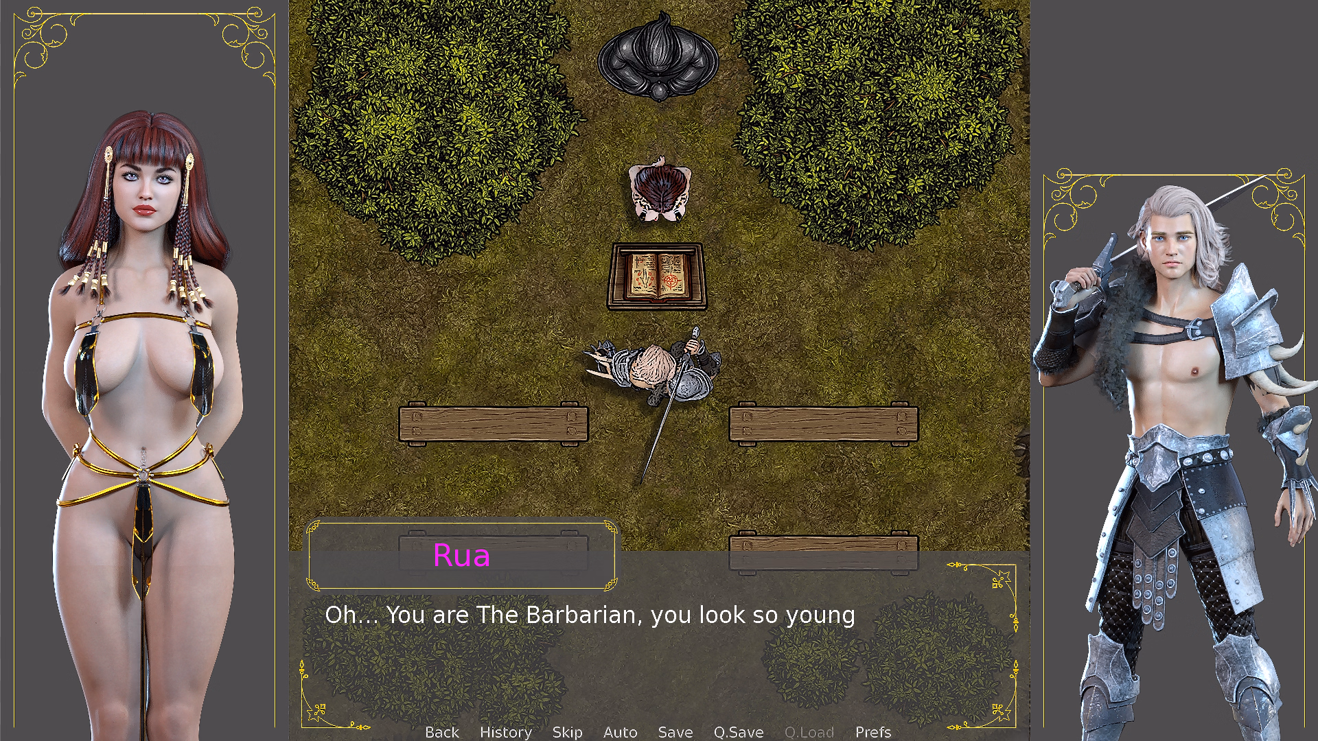 塔姆里之门：野蛮人的肉欲冒险（The Gate of Thamri）v1.0 精翻汉化 游戏截图 5