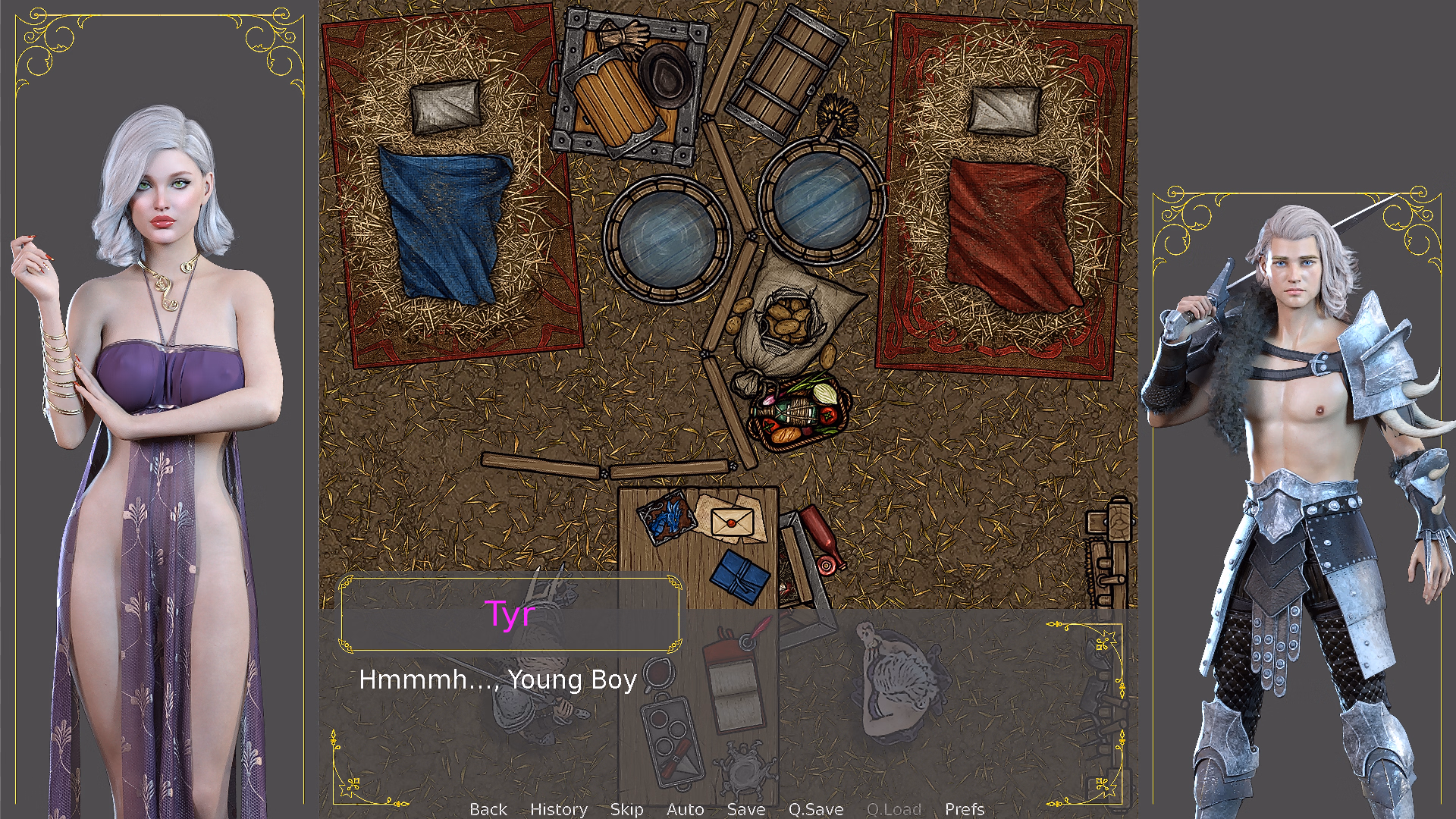塔姆里之门：野蛮人的肉欲冒险（The Gate of Thamri）v1.0 精翻汉化 游戏截图 8