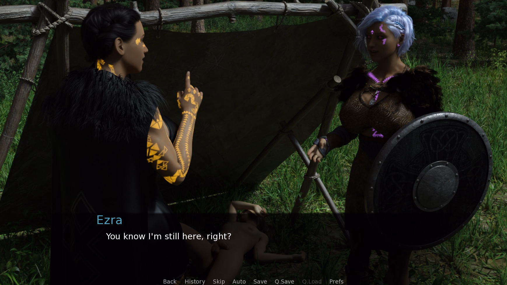 野蛮扶她部落第二章：血红轮暴（One Barbarian Futa Tribe Chapter 2: Red）v1.01 精翻汉化 游戏截图 3