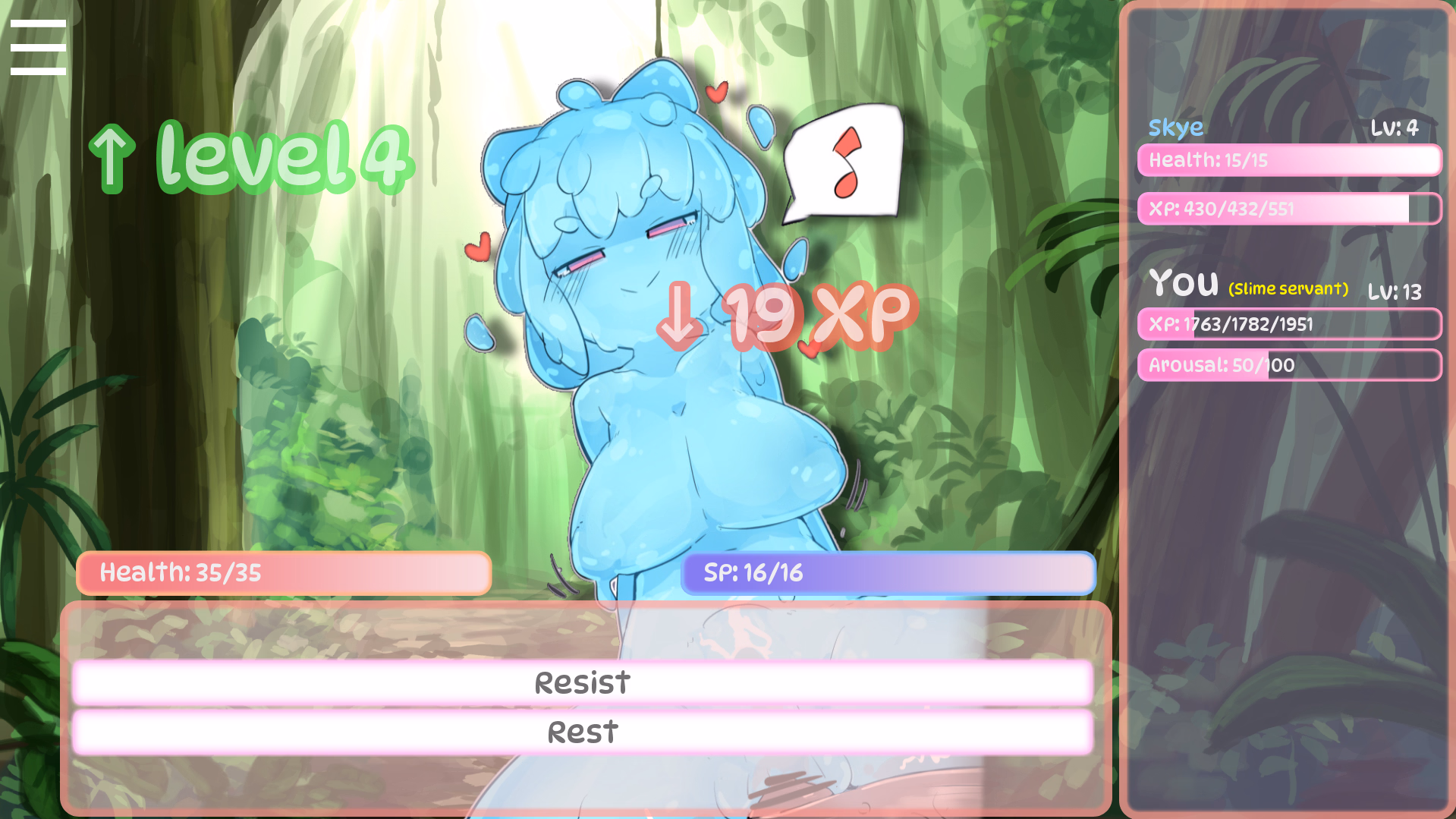 魅惑：史莱姆森林与魅魔（Charmed）v0.40 精翻汉化 游戏截图 2