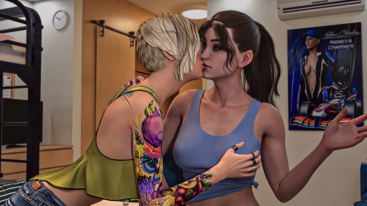夏日酷暑：百合启蒙（Dog Days of Summer）v0.5.1 精翻汉化 游戏截图 8