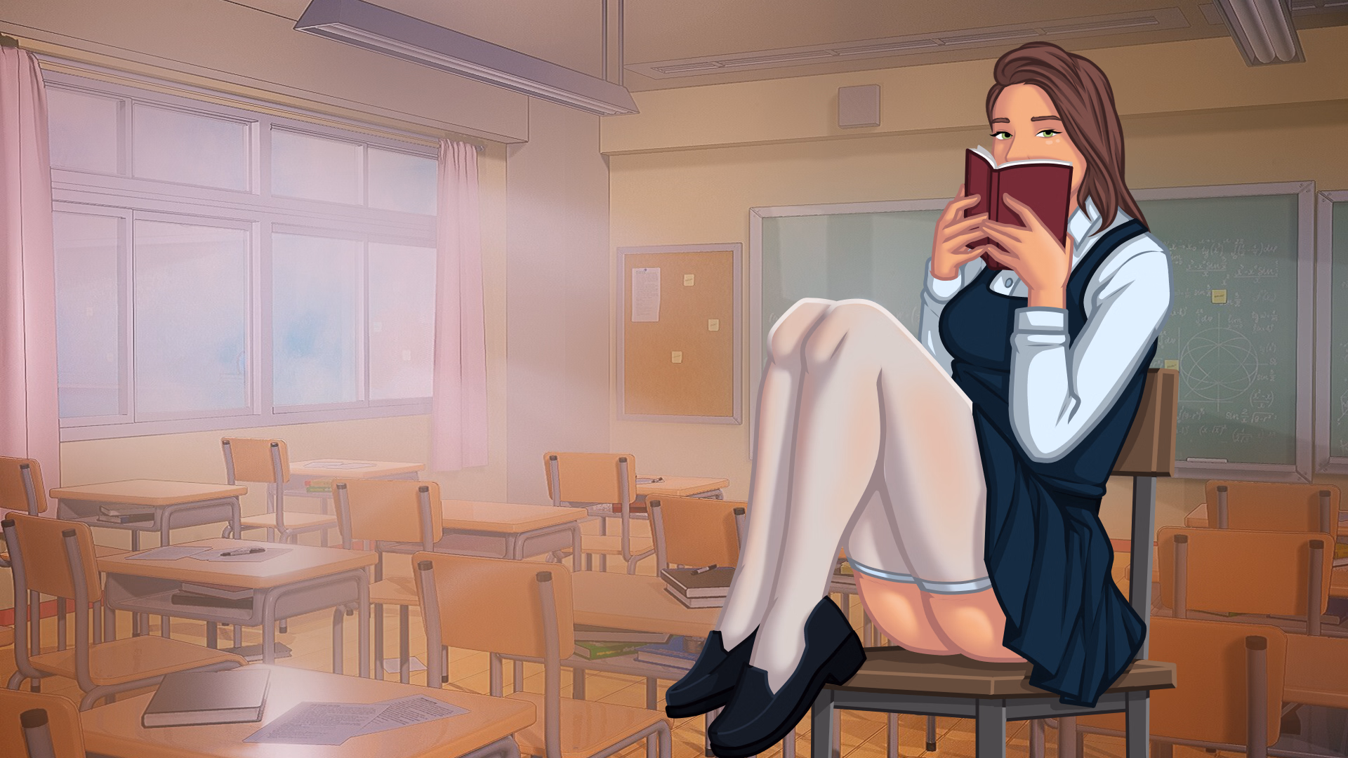 欲望学院：不良少年的校园统治（Lustworth Academy）v0.5.6c 精翻汉化 游戏截图 3