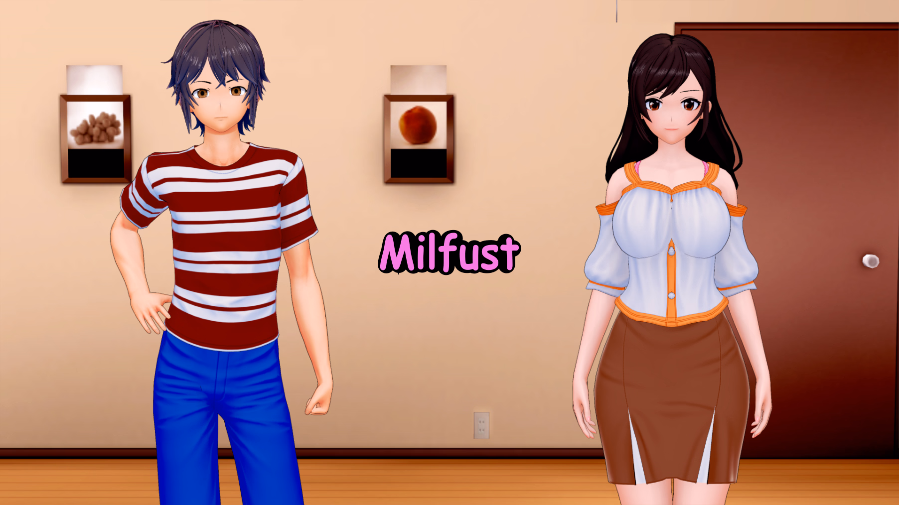 母上情欲:禁忌同居(Milfust)0.3 精翻汉化 游戏截图 1