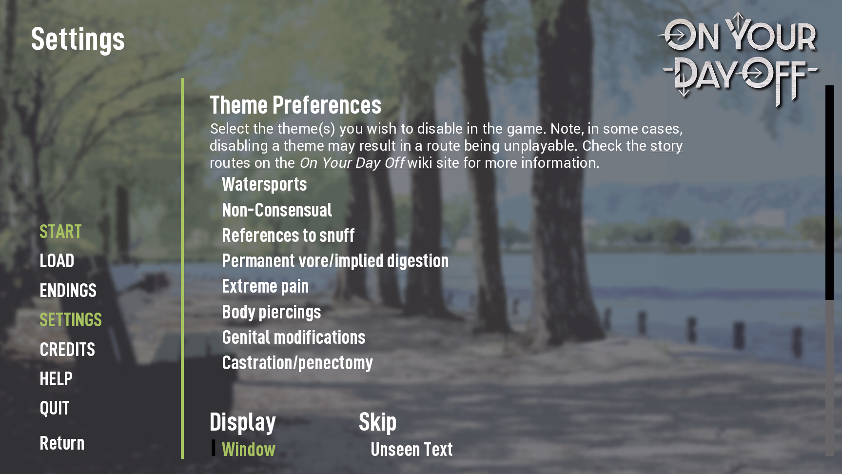 你的休息日：夏日艳遇（On Your Day Off）v0.5 Paid 精翻汉化 游戏截图 8