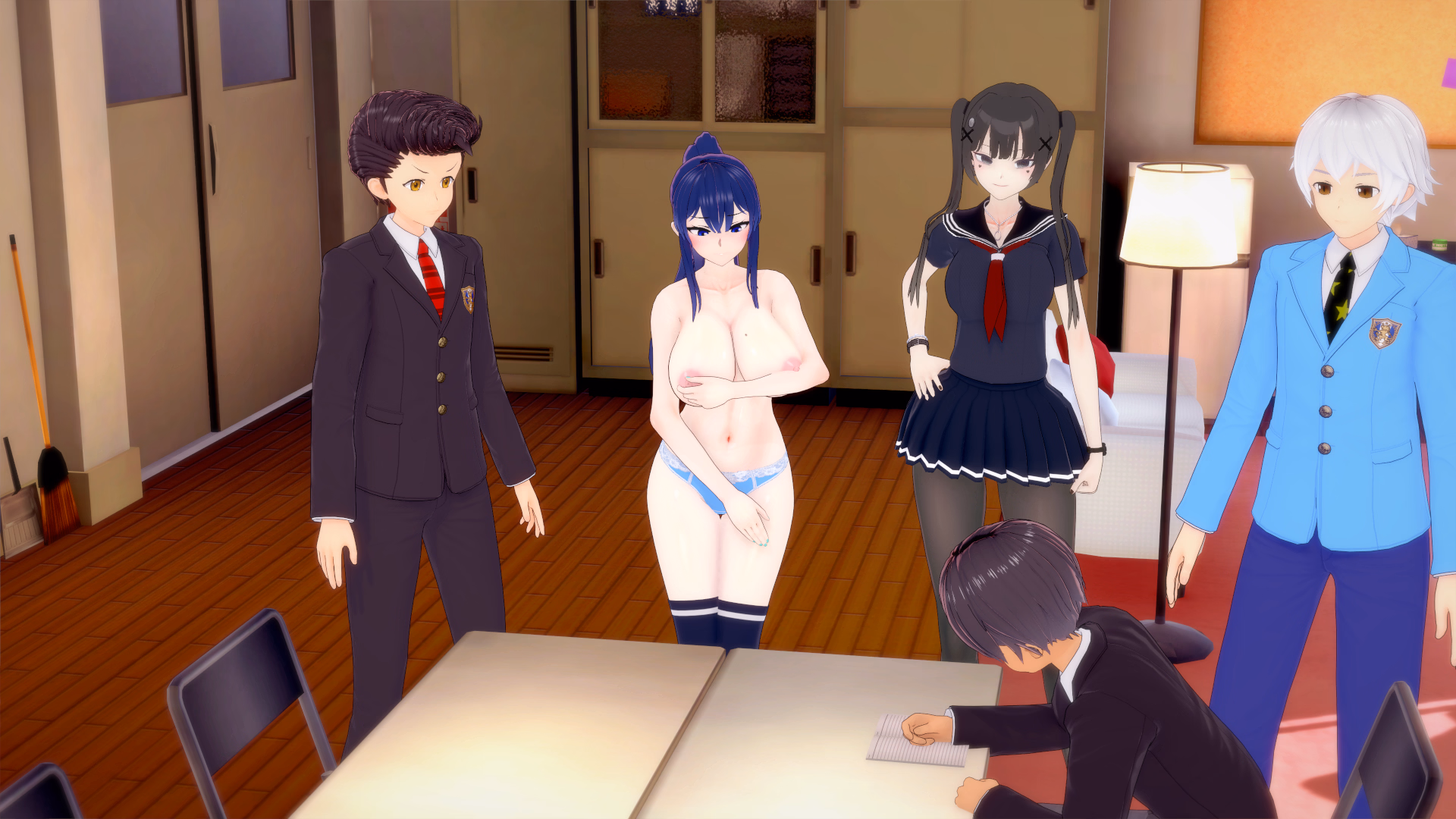 明里来帮忙：肉偿学费的沙盒日常（Akari has to help!）0.1.1 精翻汉化 游戏截图 7