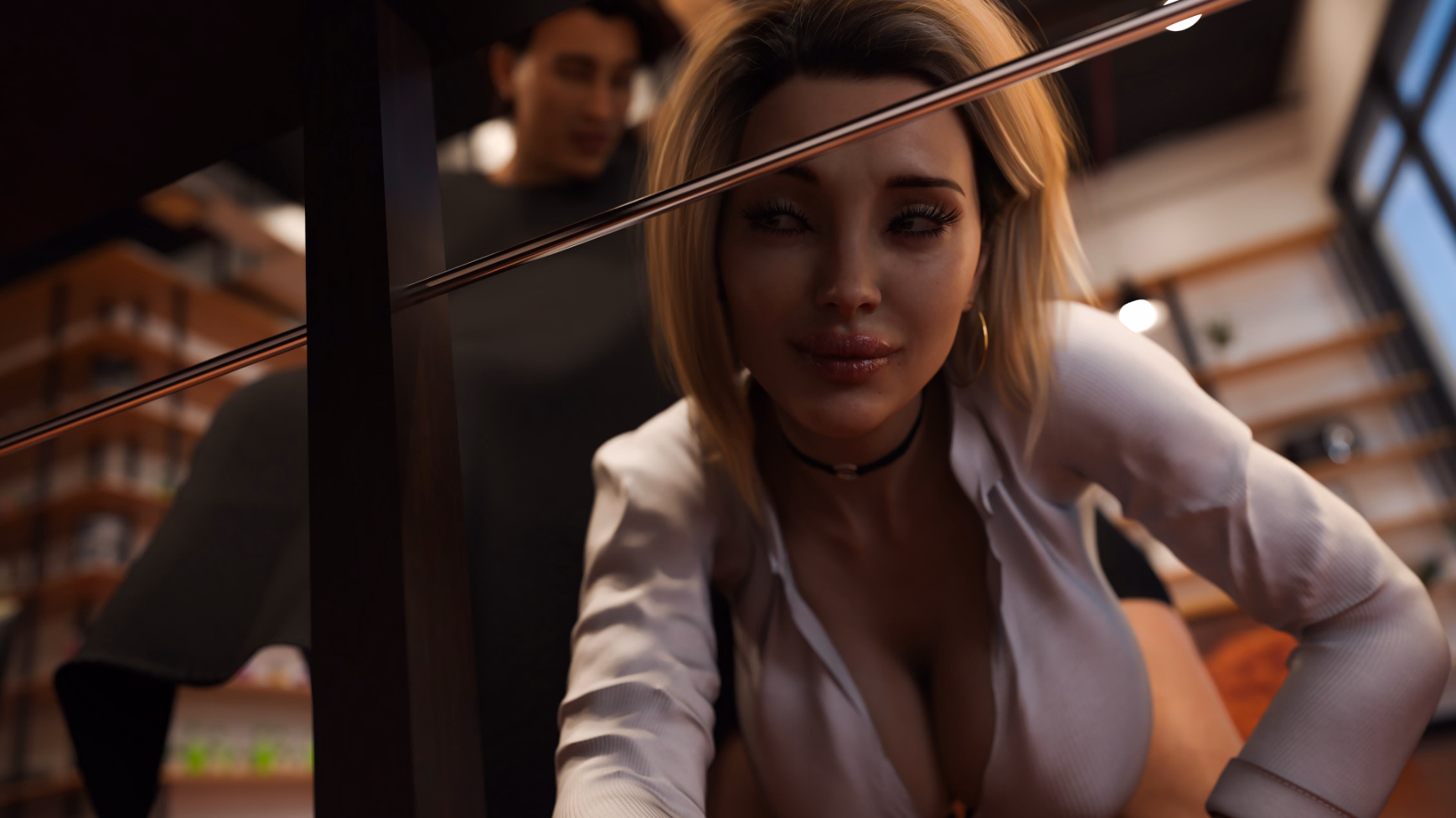 熟女诱惑：房东阿姨的禁忌夏日（MILF Trouble）v0.1 精翻汉化 游戏截图 8