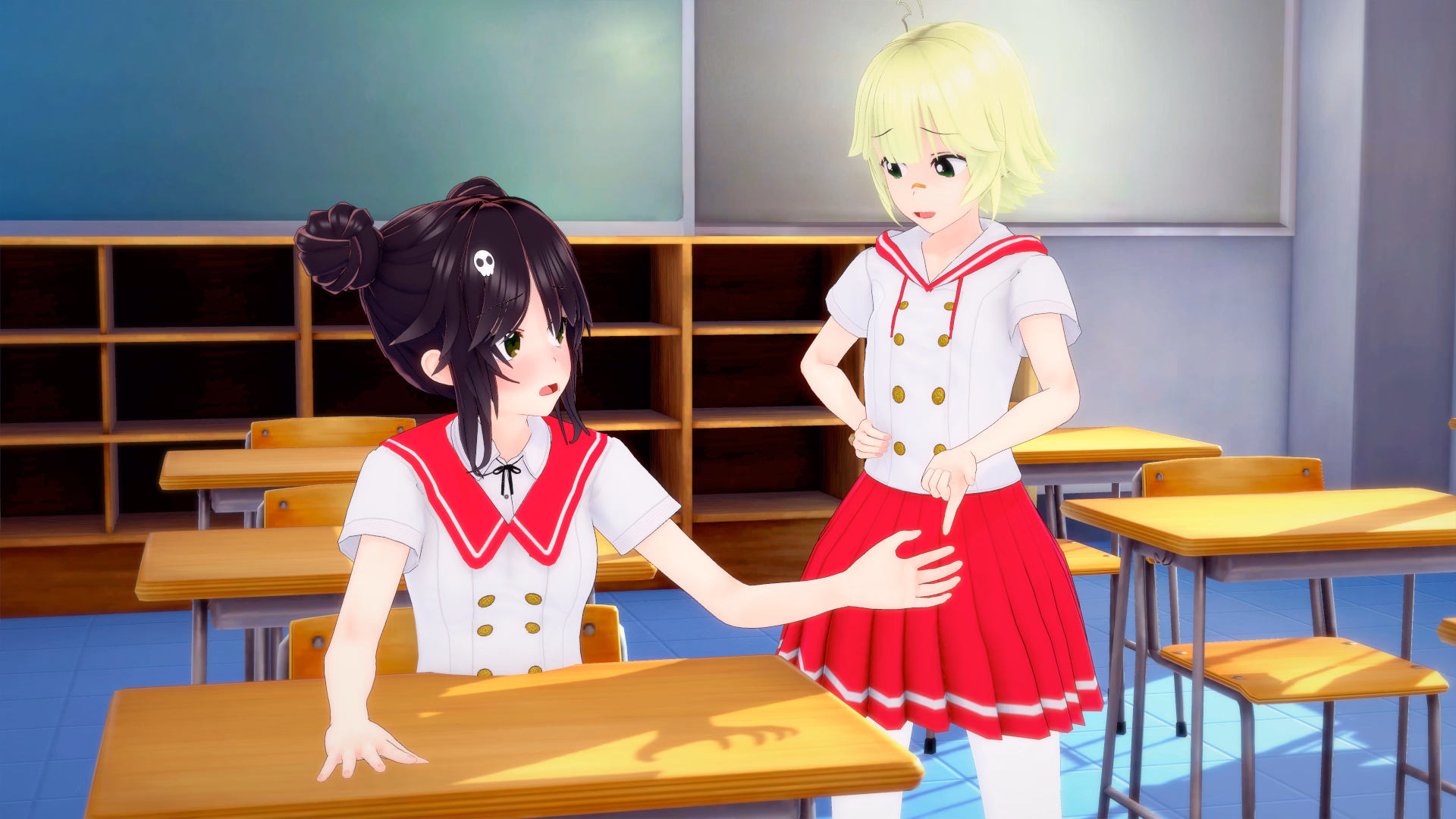 纯爱之吻：百合少女的甜蜜交缠（ChariKiss）v0.10.5 精翻汉化 游戏截图 3
