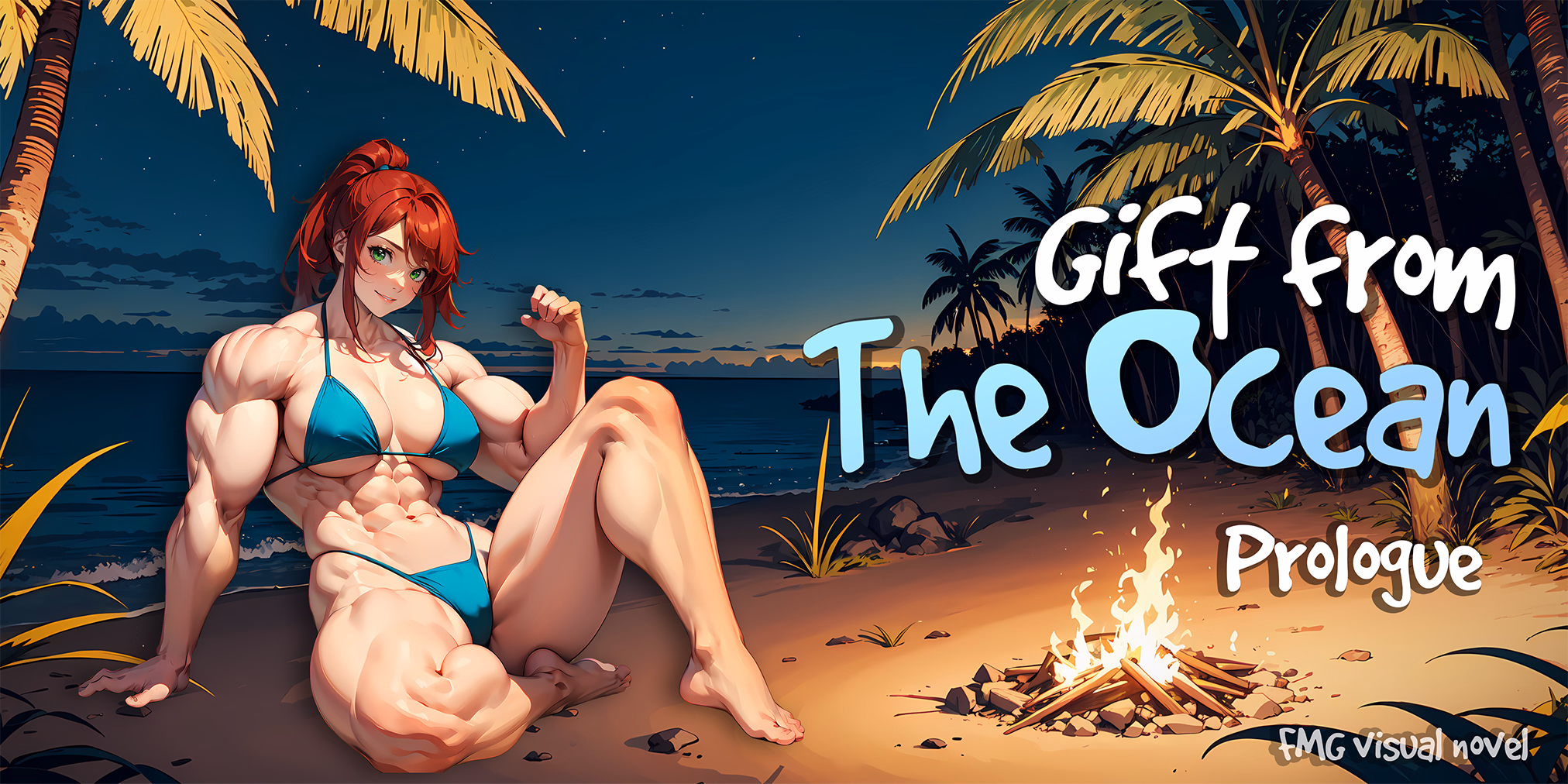 海洋之礼：红发救生员的湿身诱惑（Gift from the Ocean）v0.4.4 精翻汉化 游戏截图 1