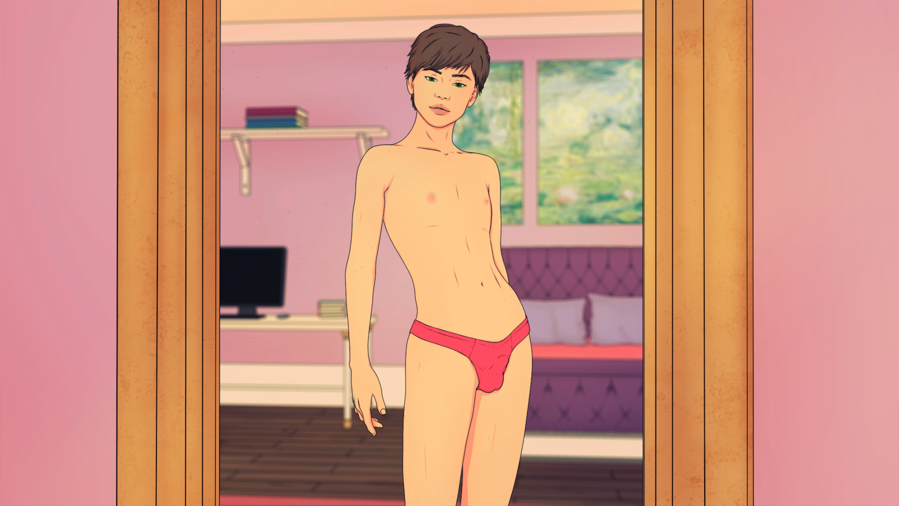 诱惑：沦为伪娘（Temptation: Become Femboy）v0.051 精翻汉化 游戏截图 3