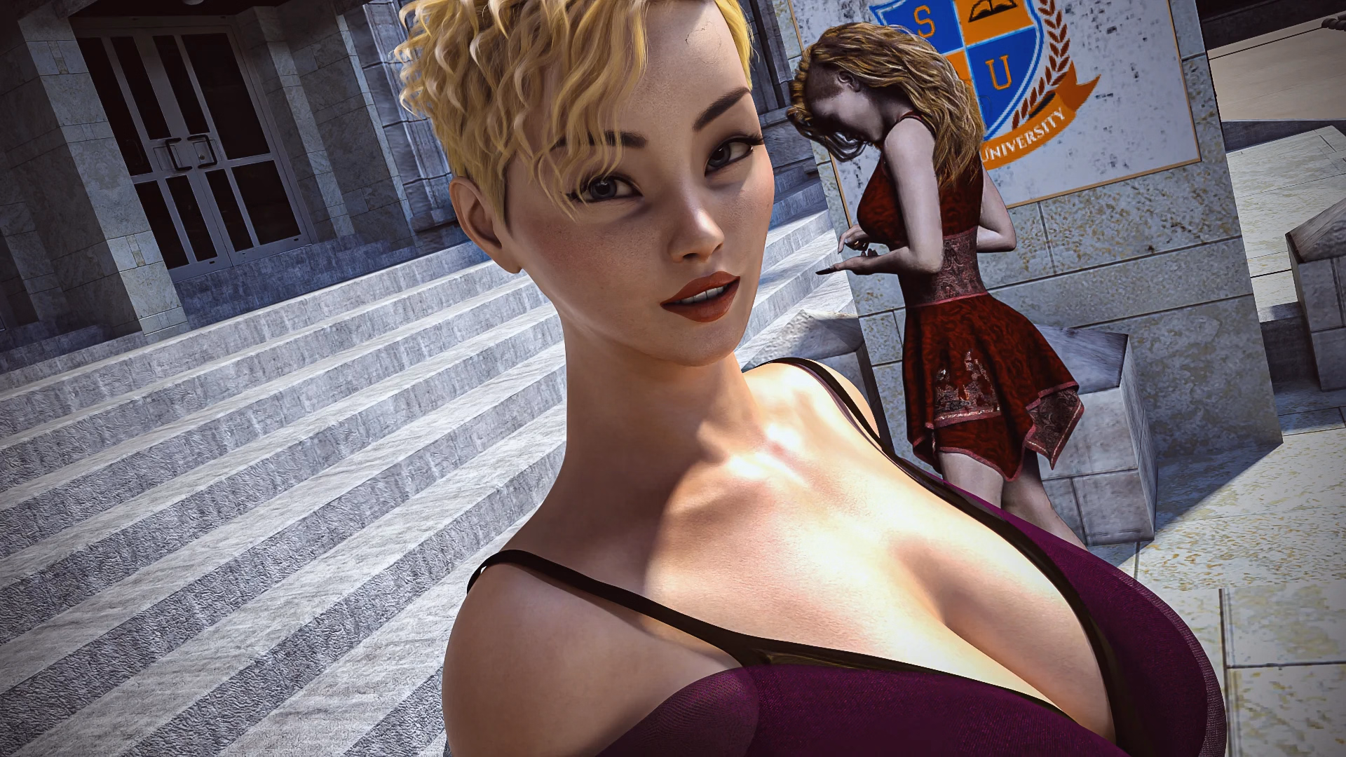 校园生活:卧底探员的艳遇(Campus Lyfe)Ch.1 BETA 精翻汉化 游戏截图 7