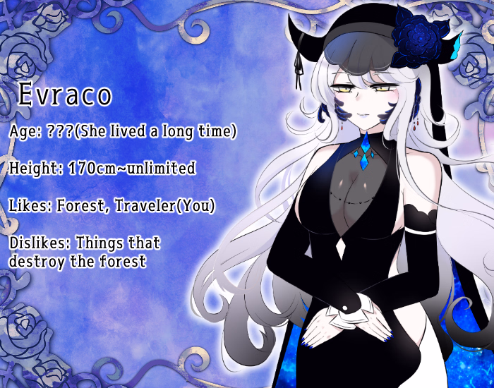 盲眼魔女同居日记：森林深处的纯爱与肉欲（Days with Evraco - The Blind Witch in Blue Forest）v1.0 精翻汉化 游戏截图 2
