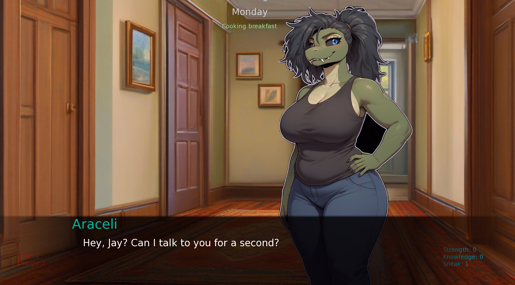 蛇女的绽放：异种交尾（A Snake Girl's Bloom）v0.1 精翻汉化 游戏截图 2