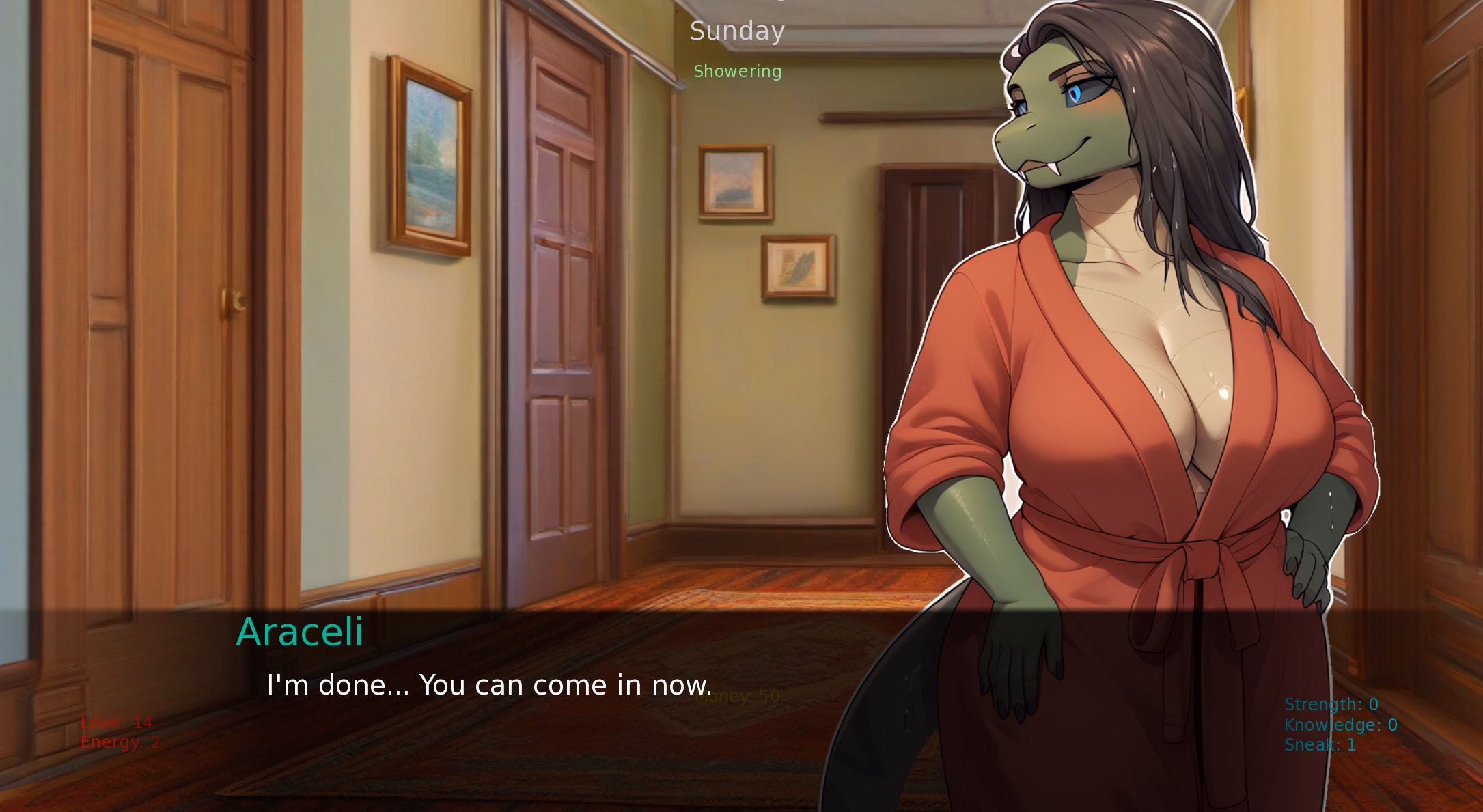 蛇女的绽放：异种交尾（A Snake Girl's Bloom）v0.1 精翻汉化 游戏截图 5
