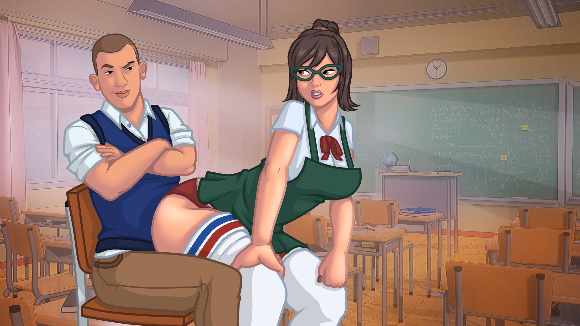 欲望学院：不良少年的校园统治（Lustworth Academy）v0.5.6c 精翻汉化 游戏截图 5
