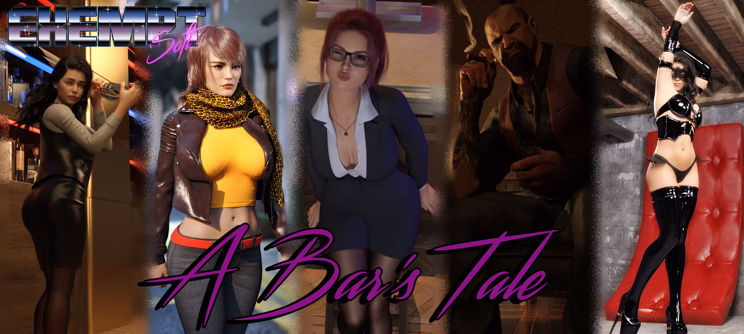 酒吧物语：暮光之城的肉体交易（A Bar's Tale）v0.03 精翻汉化 游戏截图 1