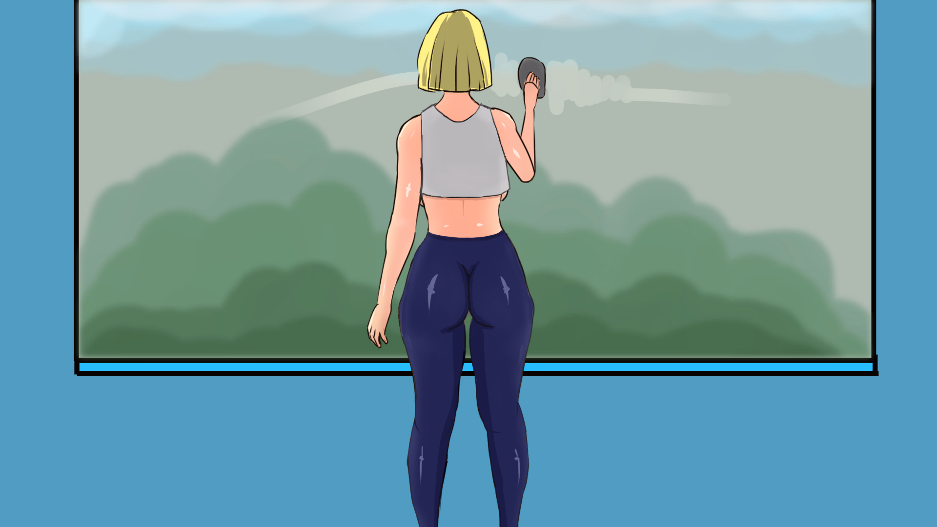后庭日常:职场女郎的肉体堕落(RearRoutine)v0.4 精翻汉化 游戏截图 4
