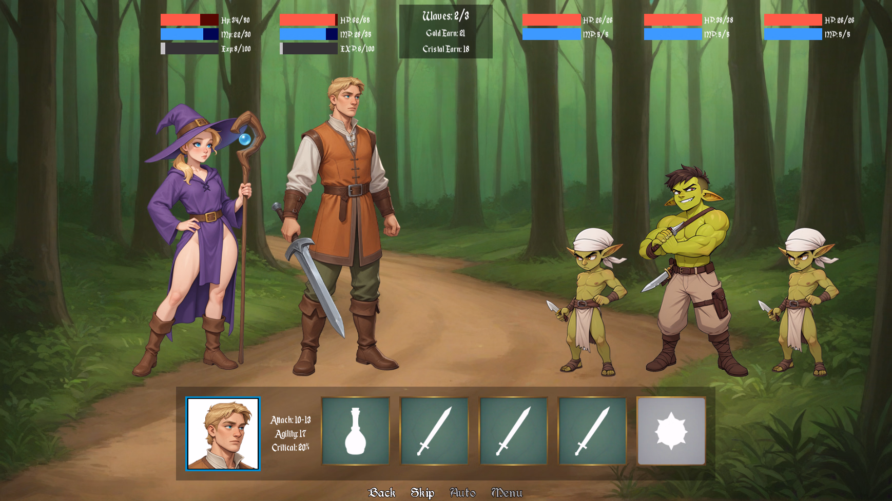 利刃与野兽：猎人的异种肉搏（Blades and Beasts）v0.2 精翻汉化 游戏截图 2