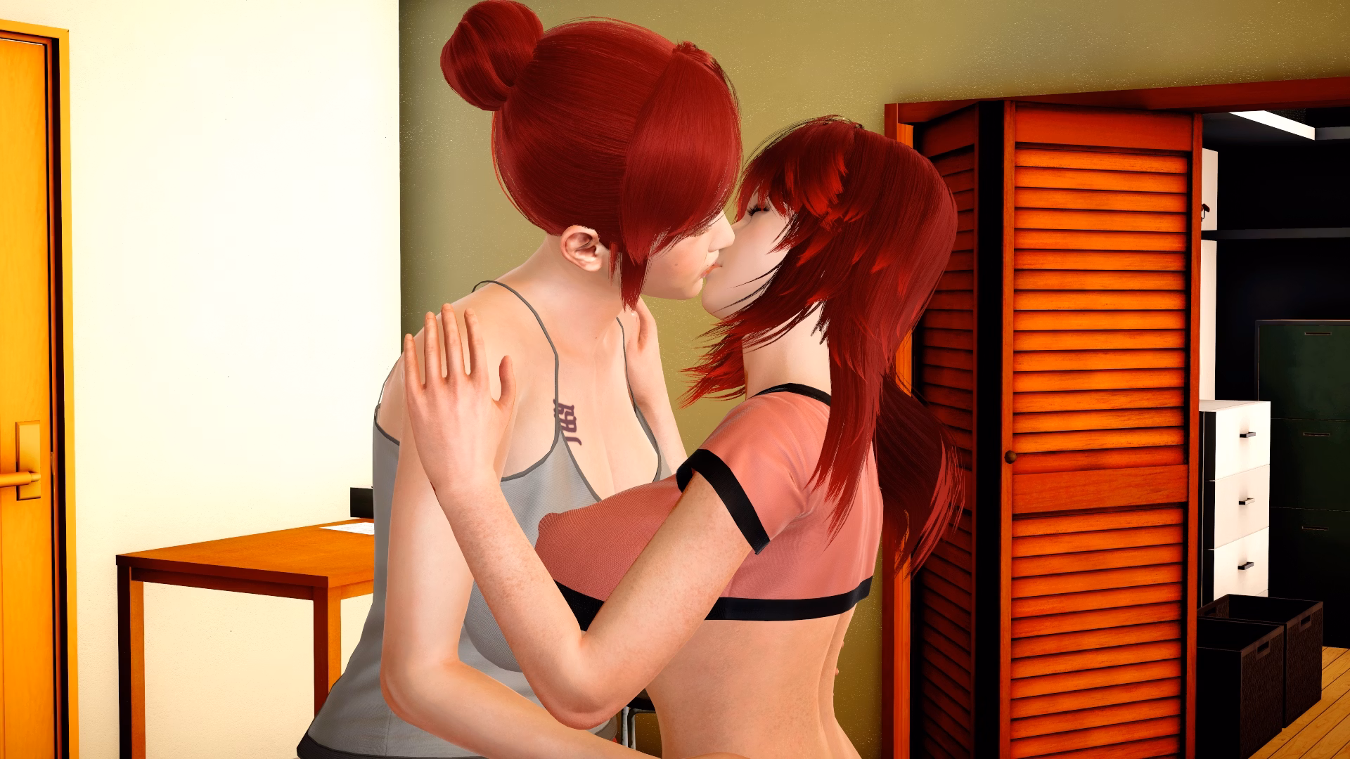 告别青春期：重制版的火辣诱惑（Out of Puberty: Reimagined）Ch.1 v0.95 精翻汉化 游戏截图 8
