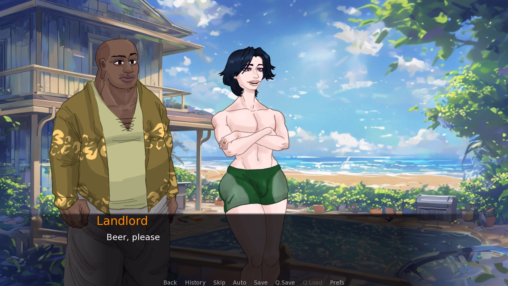 NTR故事：淫欲假期（NTR Stories: Lustful Holidays）v0.1 精翻汉化 游戏截图 5