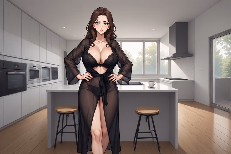 继母的秘密：危险诱惑（My Stepmom's Secret）v0.2 精翻汉化 游戏截图 3