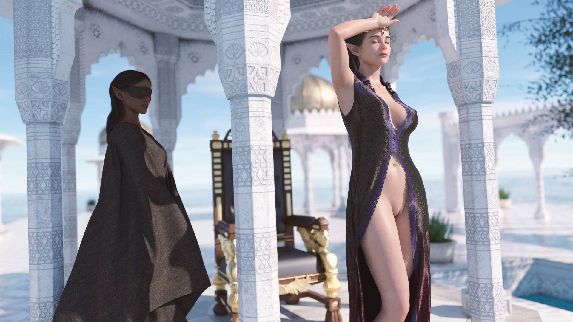 天鹅绒锁链王国：精灵女王的情欲束缚（Kingdom of Velvet Chains）v1.0 精翻汉化 游戏截图 7