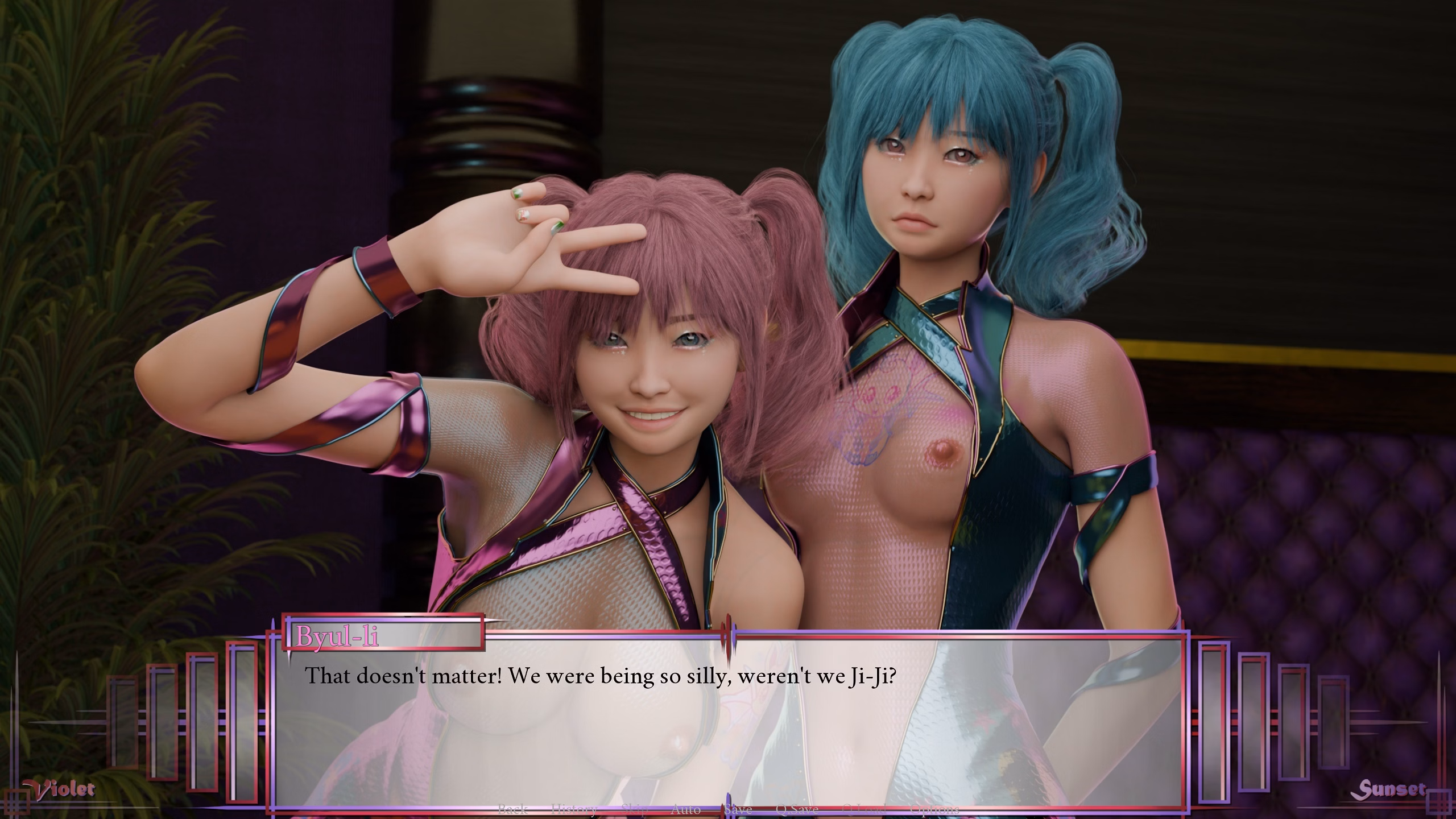 紫罗兰日落：暮色诱惑（Violet Sunset）Lythe! Blade of Malpractice 精翻汉化 游戏截图 6