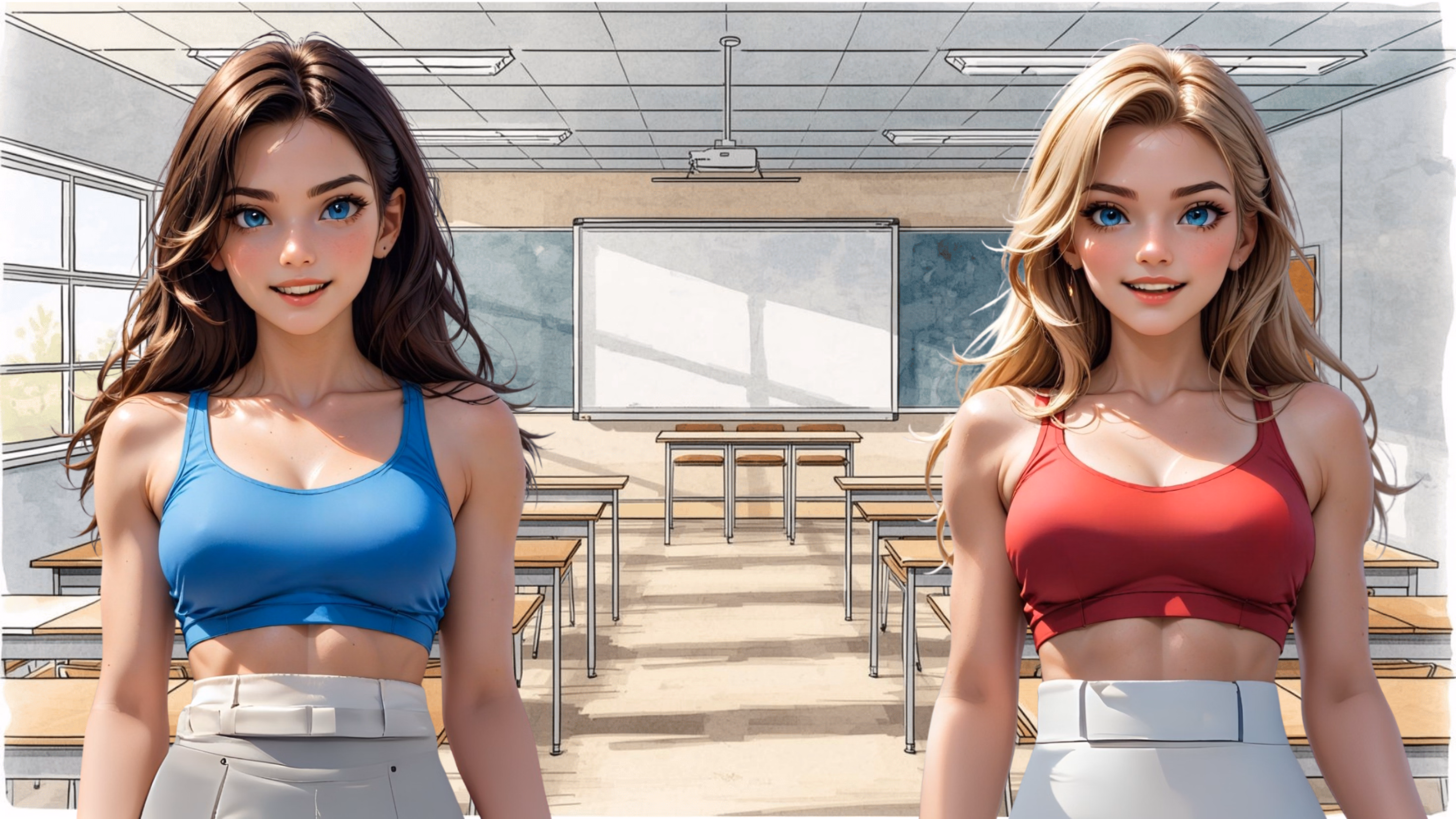 成人学生:熟男的校园后宫(Adult Learner)v0.05 精翻汉化 游戏截图 2