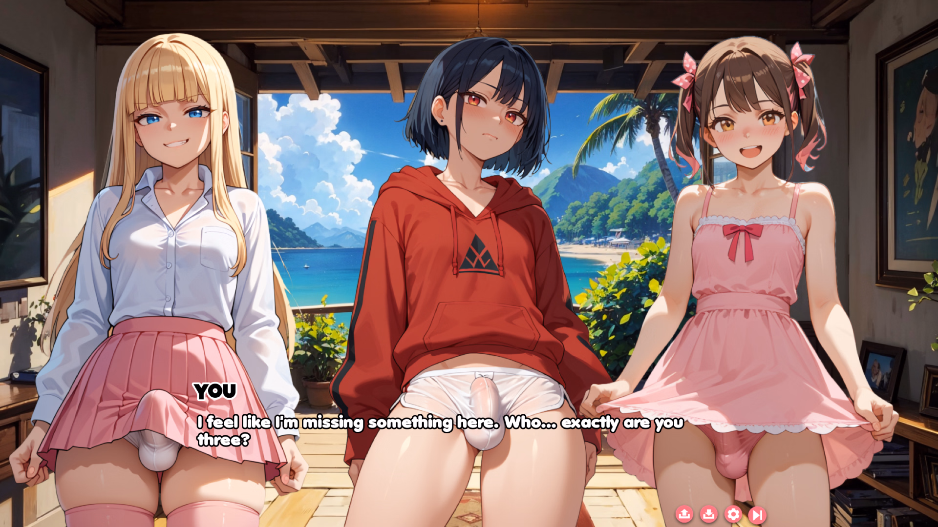 伪娘度假村：天堂还是肉欲陷阱（Trap Resort）v0.8.2 精翻汉化 游戏截图 8