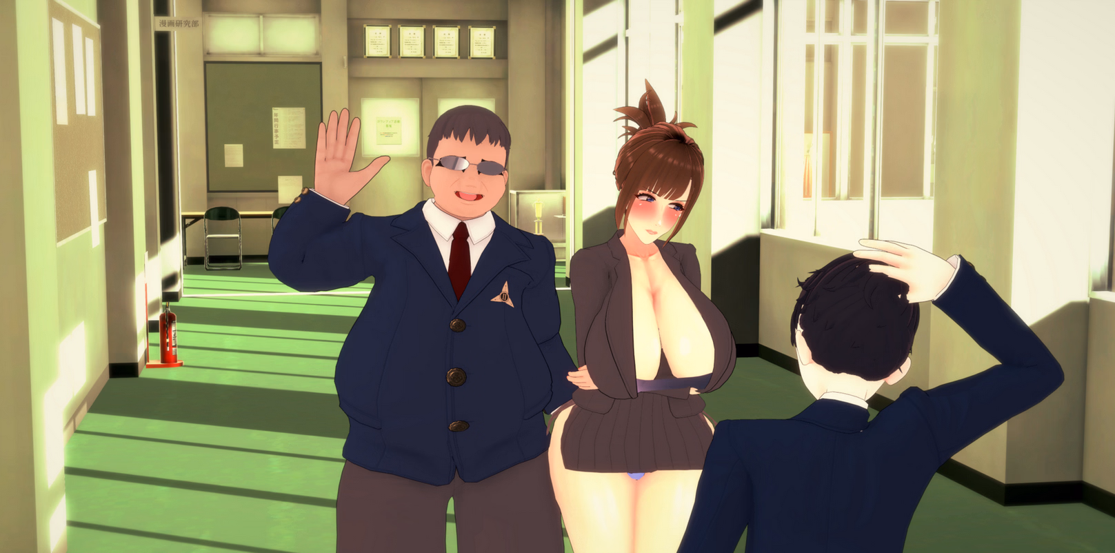 绿帽教授:冰山女教师的淫乱NTR(Teacher Hisato NTR)v0.20 精翻汉化 游戏截图 4