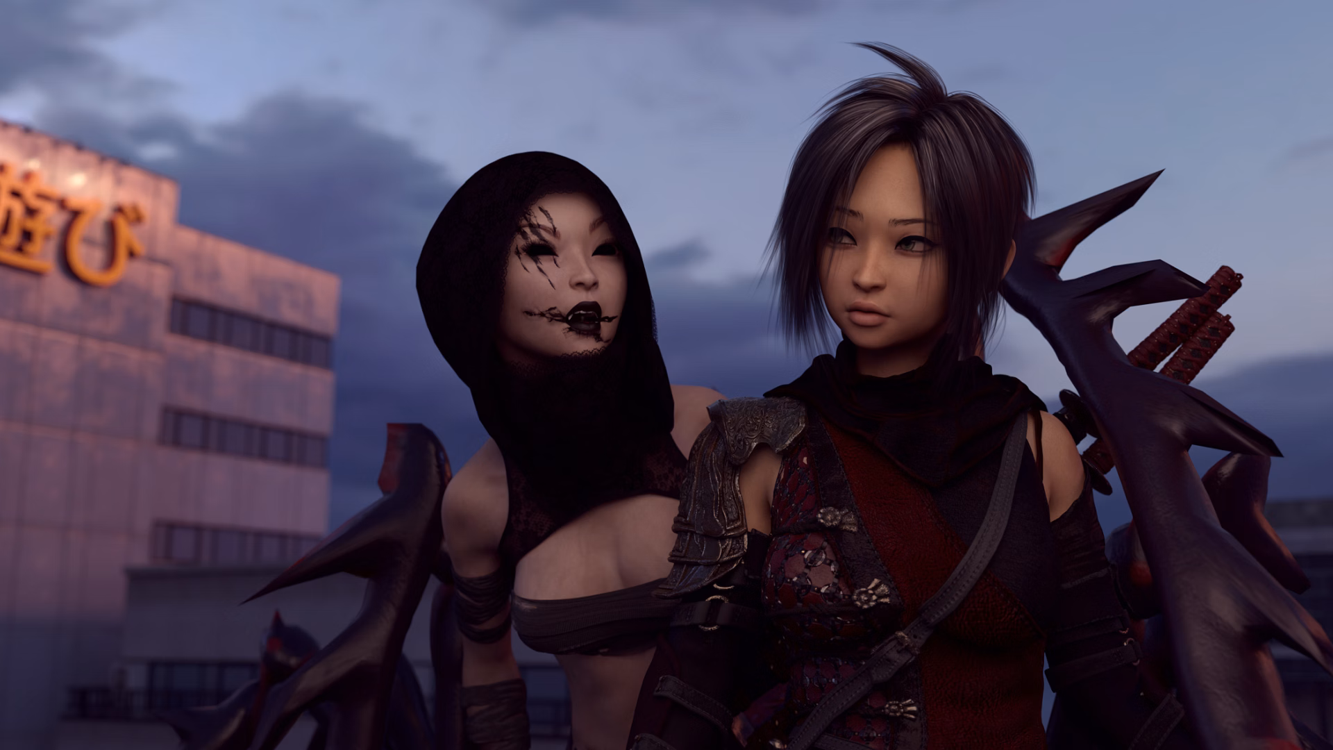 静寂：恶魔猎手绫子的堕落（Shijima: Demon Hunters）v0.0.11 精翻汉化 游戏截图 4