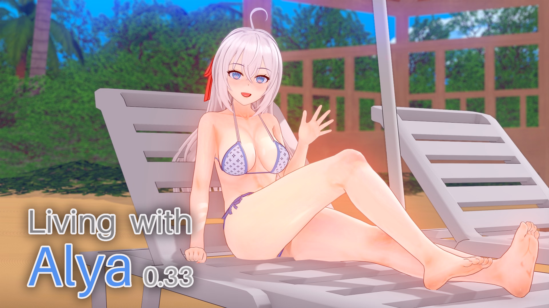 同居诱惑：艾莉亚的秘密（Living with Alya）v0.43 精翻汉化 游戏截图 4