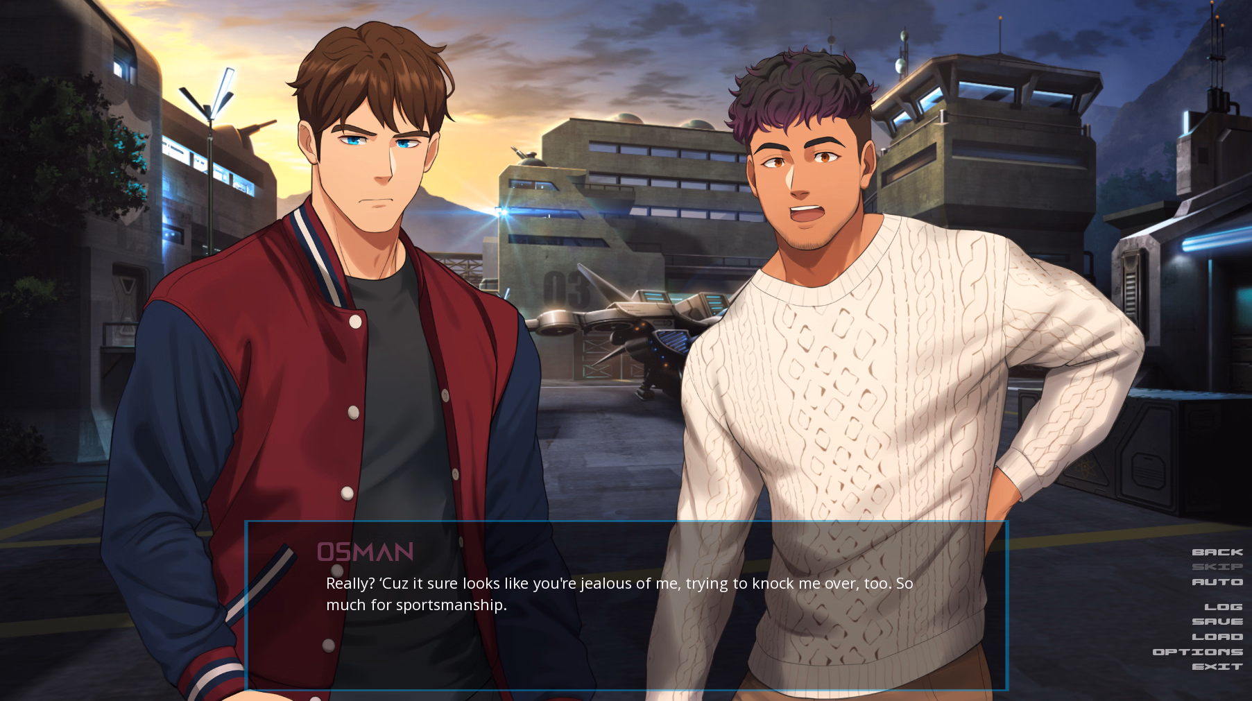 蔚蓝入侵：星际军校的男同绝恋（Cerulean Invasion）Full 精翻汉化 游戏截图 3