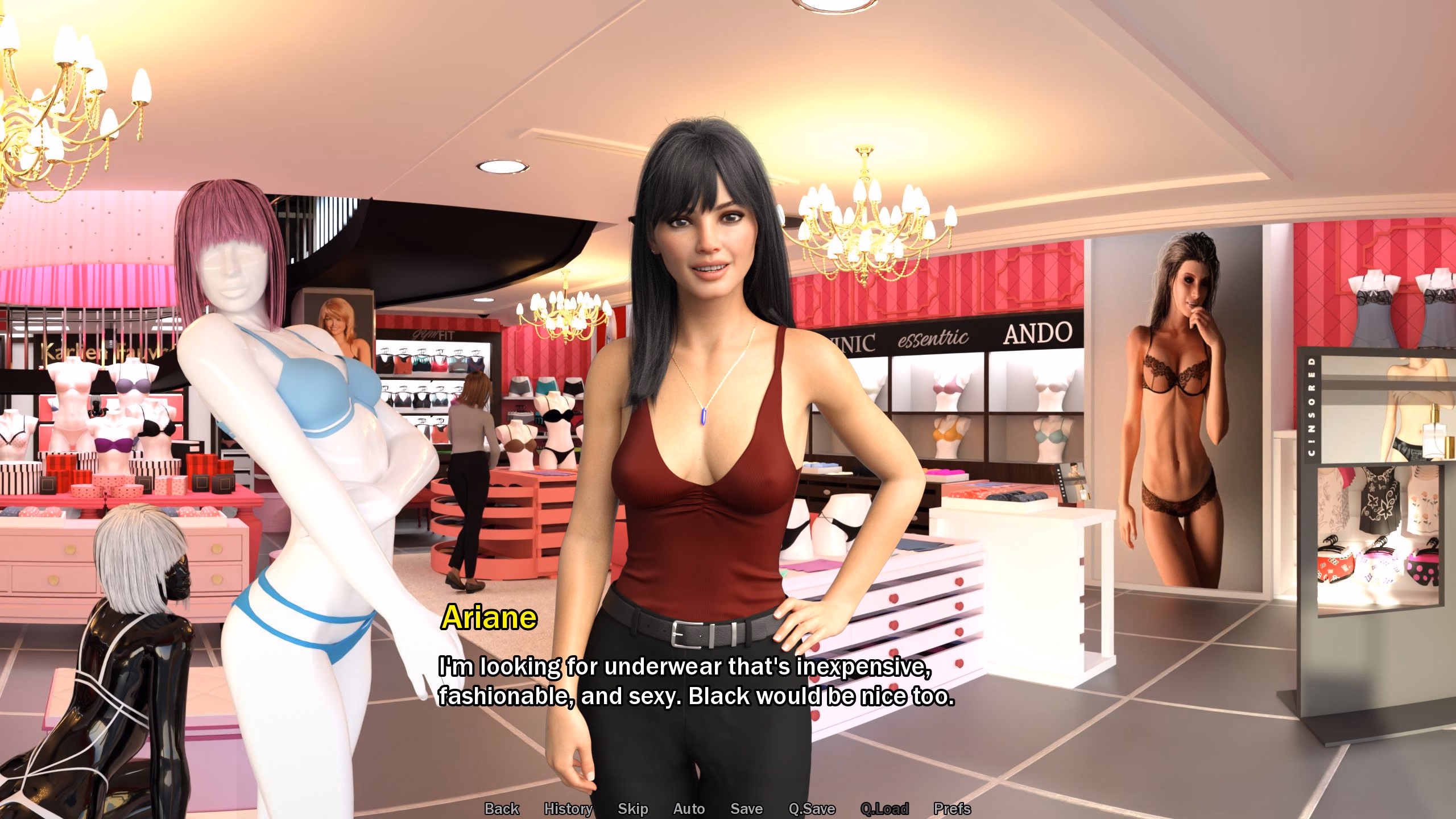 约会阿丽亚娜重制版：香艳之夜（Date Ariane Remastered）v2.0 Remastered 精翻汉化 游戏截图 2