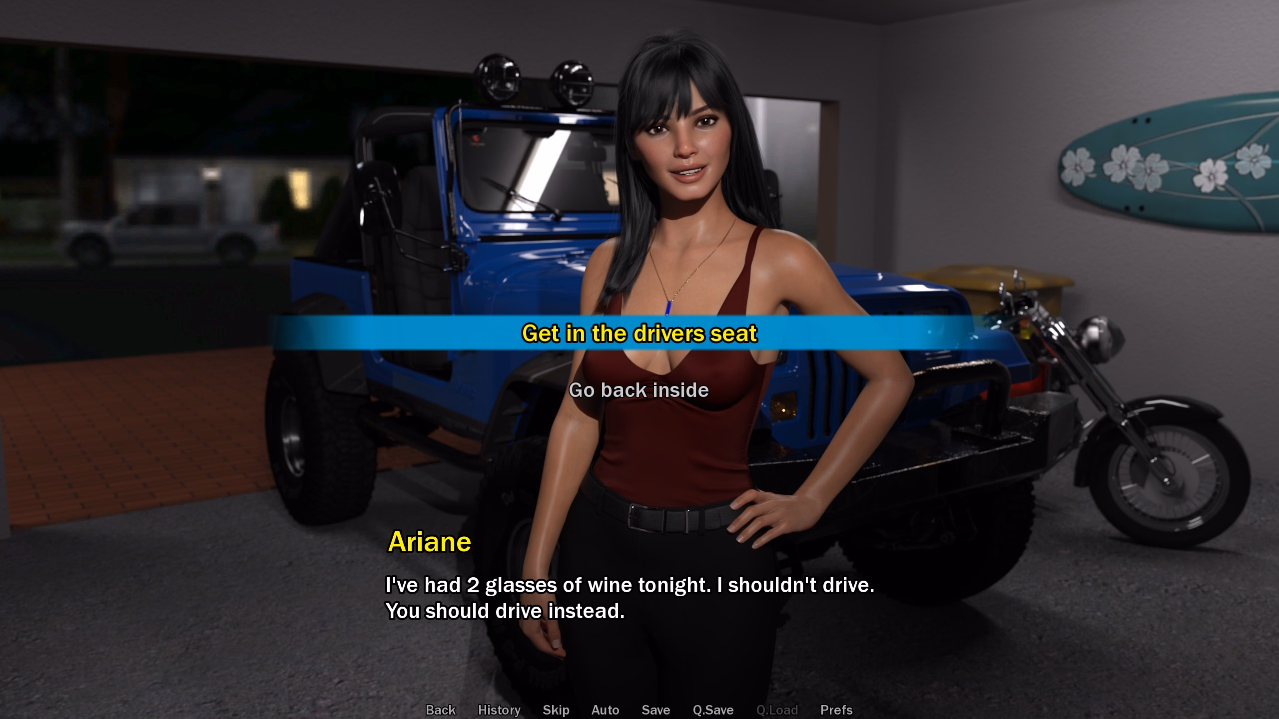 约会阿丽亚娜重制版：香艳之夜（Date Ariane Remastered）v2.0 Remastered 精翻汉化 游戏截图 6