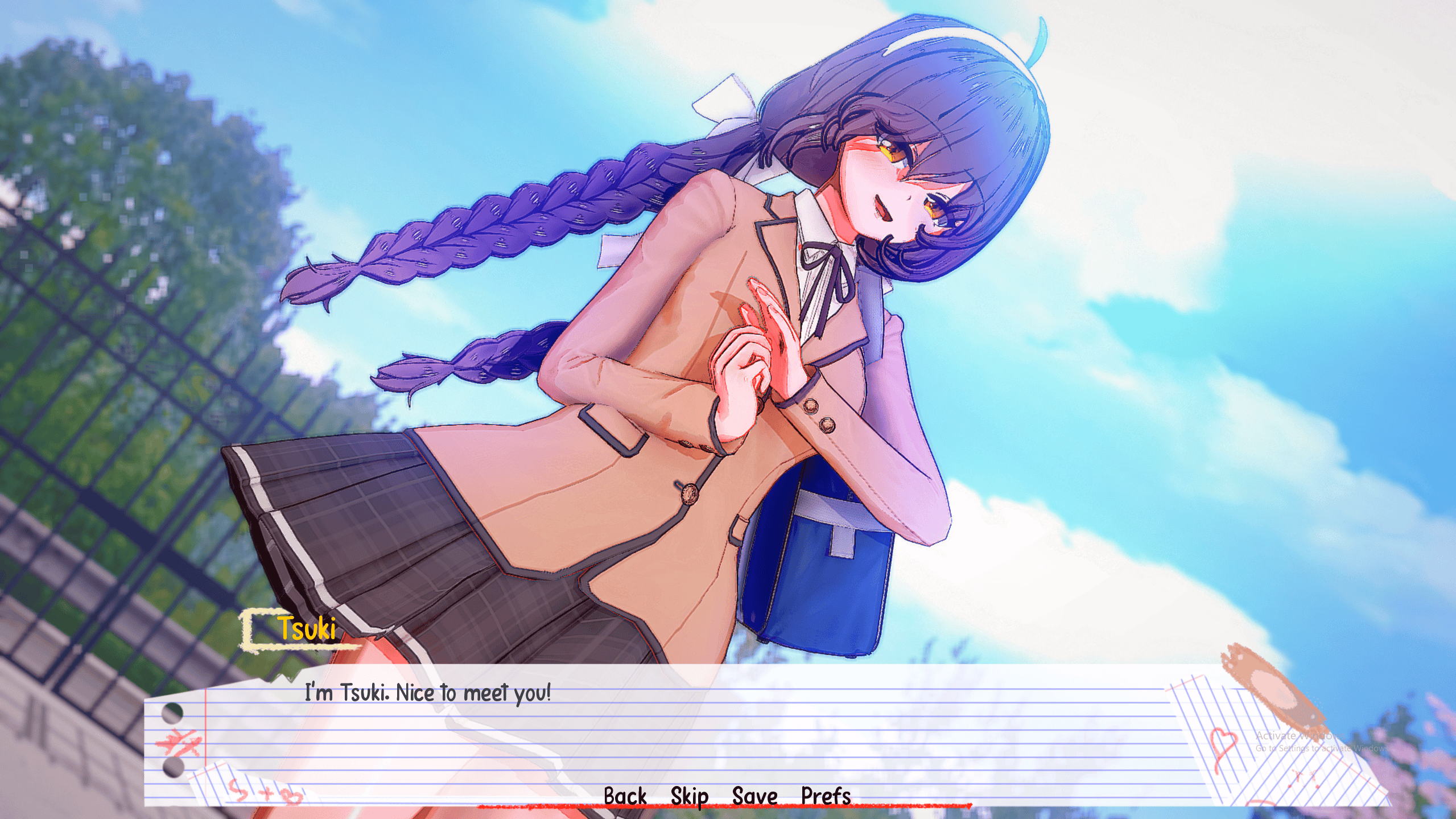 女校潜伏:伪娘的秘密(Hidden Among Girl)v0.1 精翻汉化 游戏截图 4