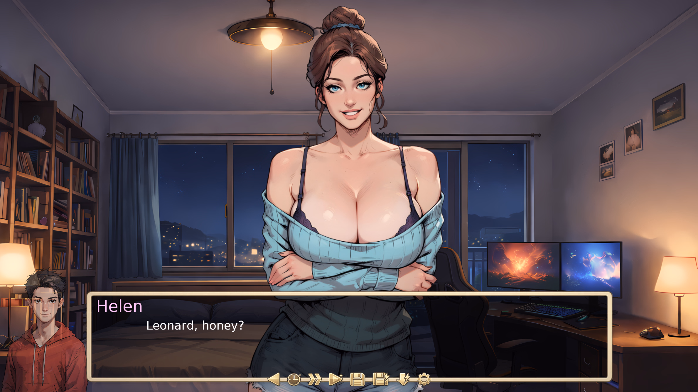 绝境绿帽：永远不属于你（NTR: Never Truly Yours）v0.1 精翻汉化 游戏截图 2